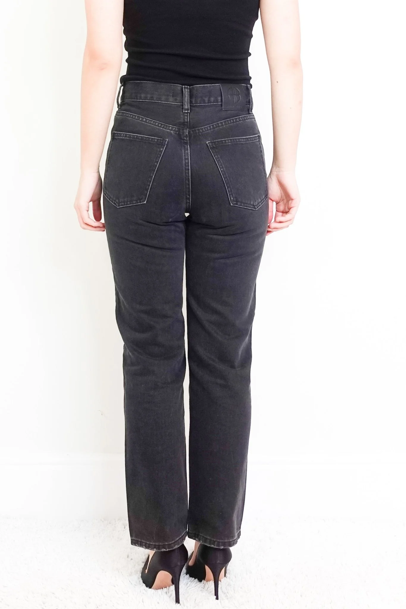 Anine Bing Black Jeans RRP £225 [final sale] - Image 3