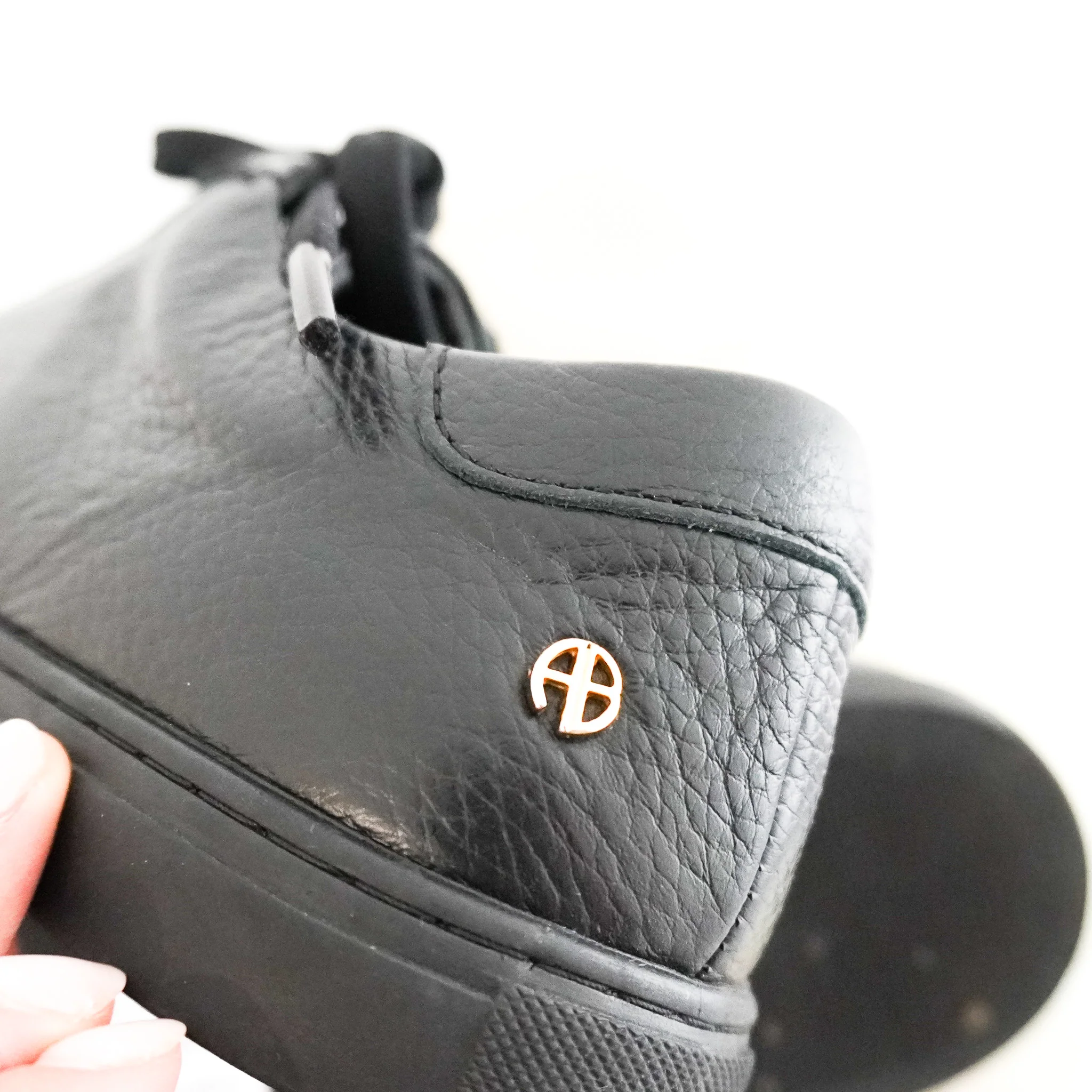 Anine Bing Liane Black Trainers RRP £280 | Authentic Preloved-OUTLET no returns - Image 4