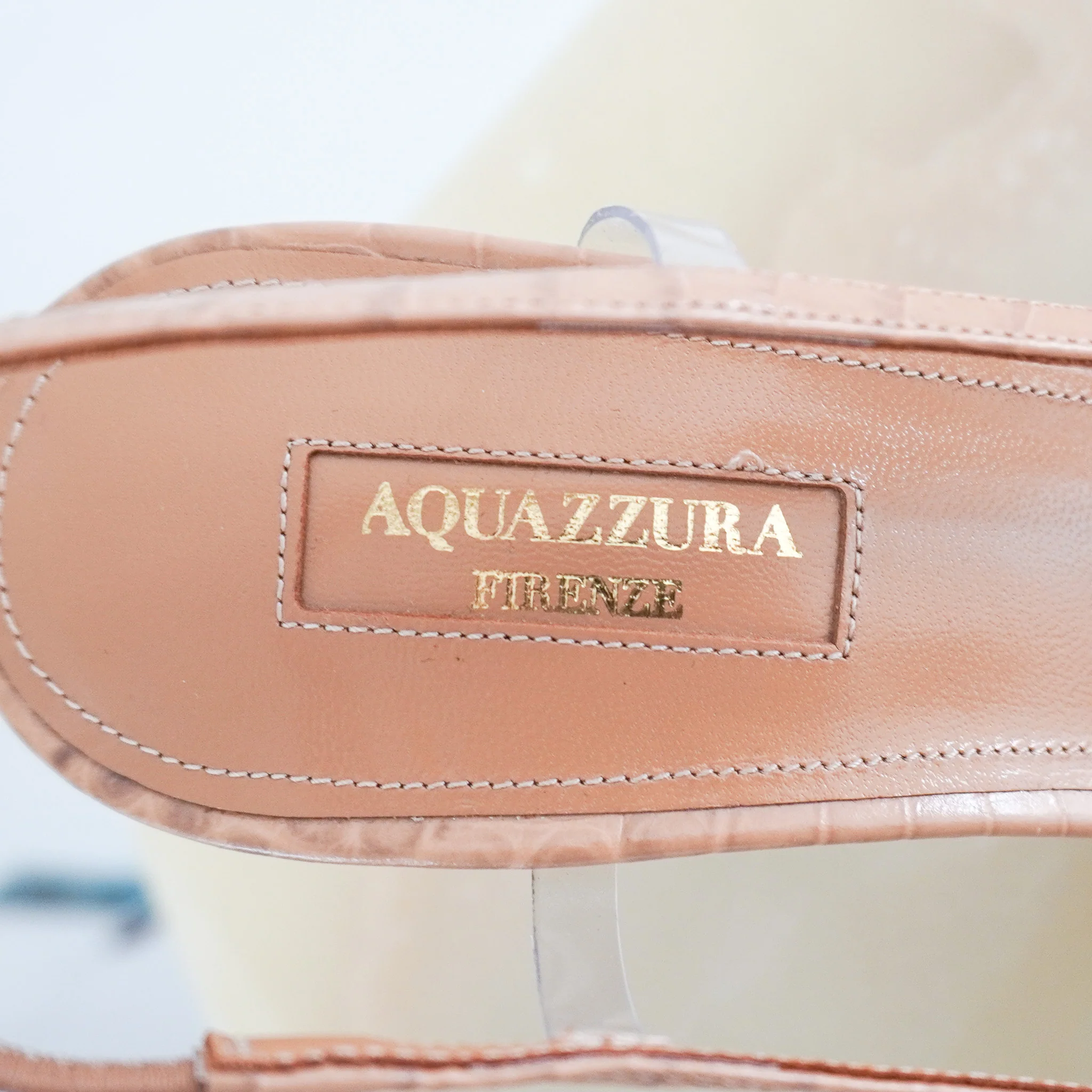 Aquazzura Maysale Slingback Heels RRP £700| Authentic Preloved - Image 6