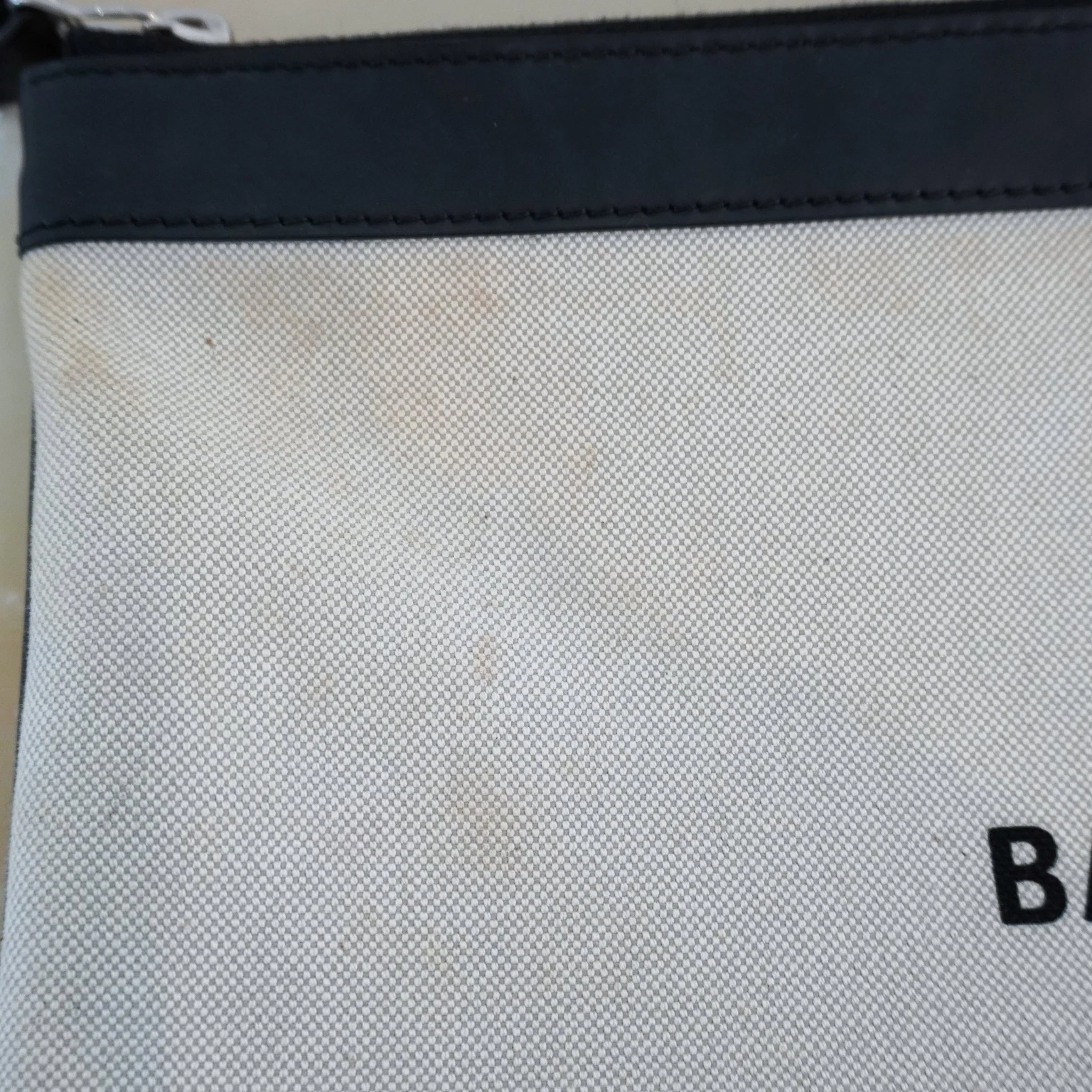 Balenciaga Canvas and Leather Clutch RRP £730 | Authentic Preloved - Image 10