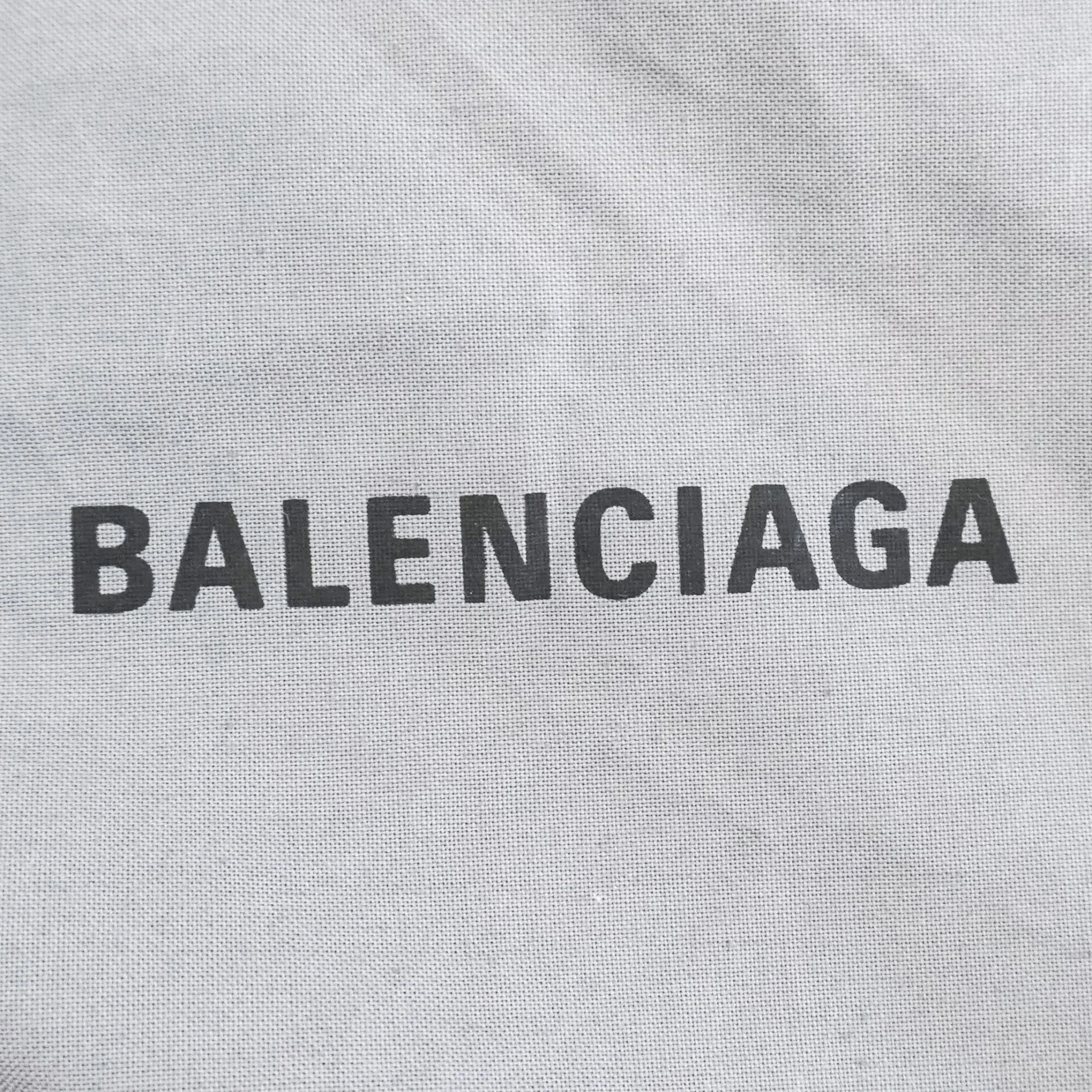 Balenciaga Canvas and Leather Clutch RRP £730 | Authentic Preloved - Image 3