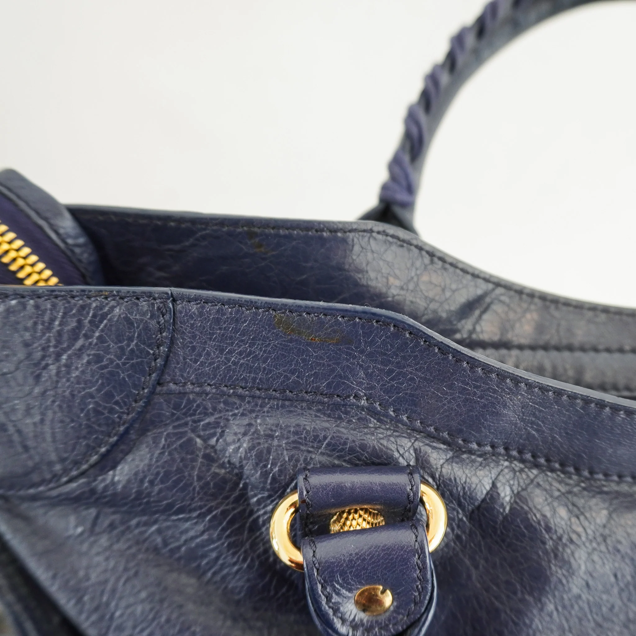 Balenciaga Medium City Bag in Navy RRP £2590 | Authentic Preloved - Image 6