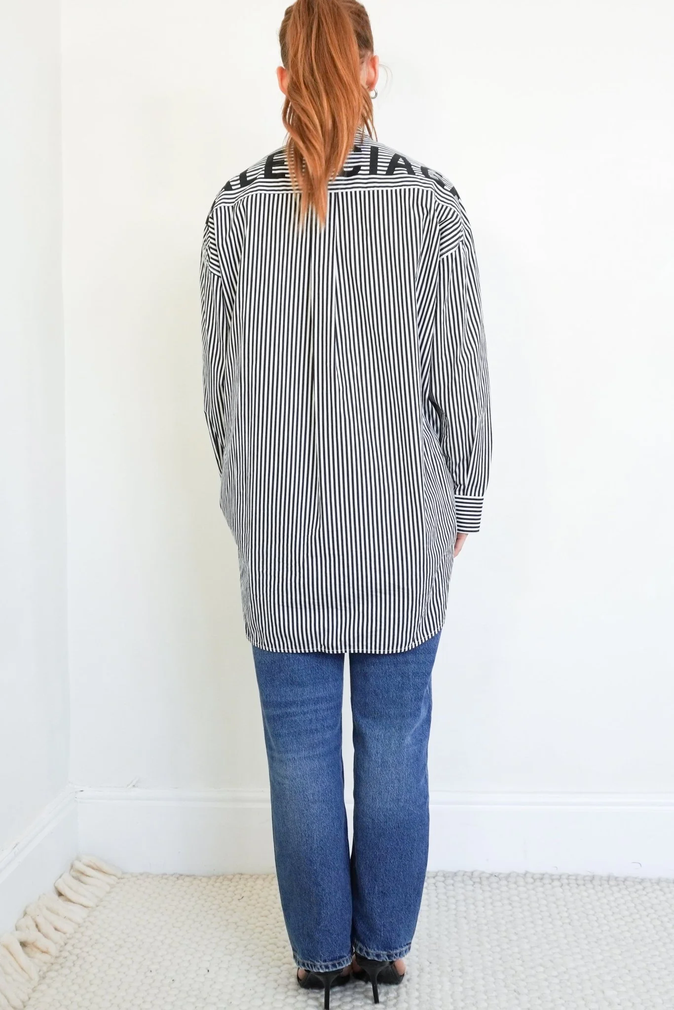Balenciaga Pinstripe Shirt RRP £850| Authentic Preloved - Image 3