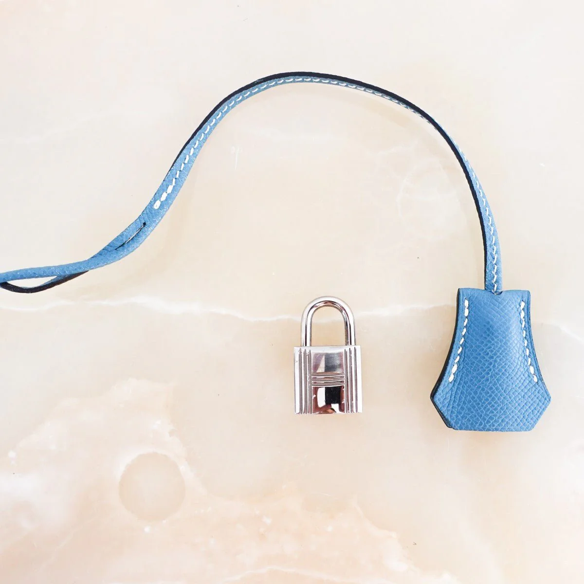 Birkin 30 in Blue Jean Epsom Leather - Image 10