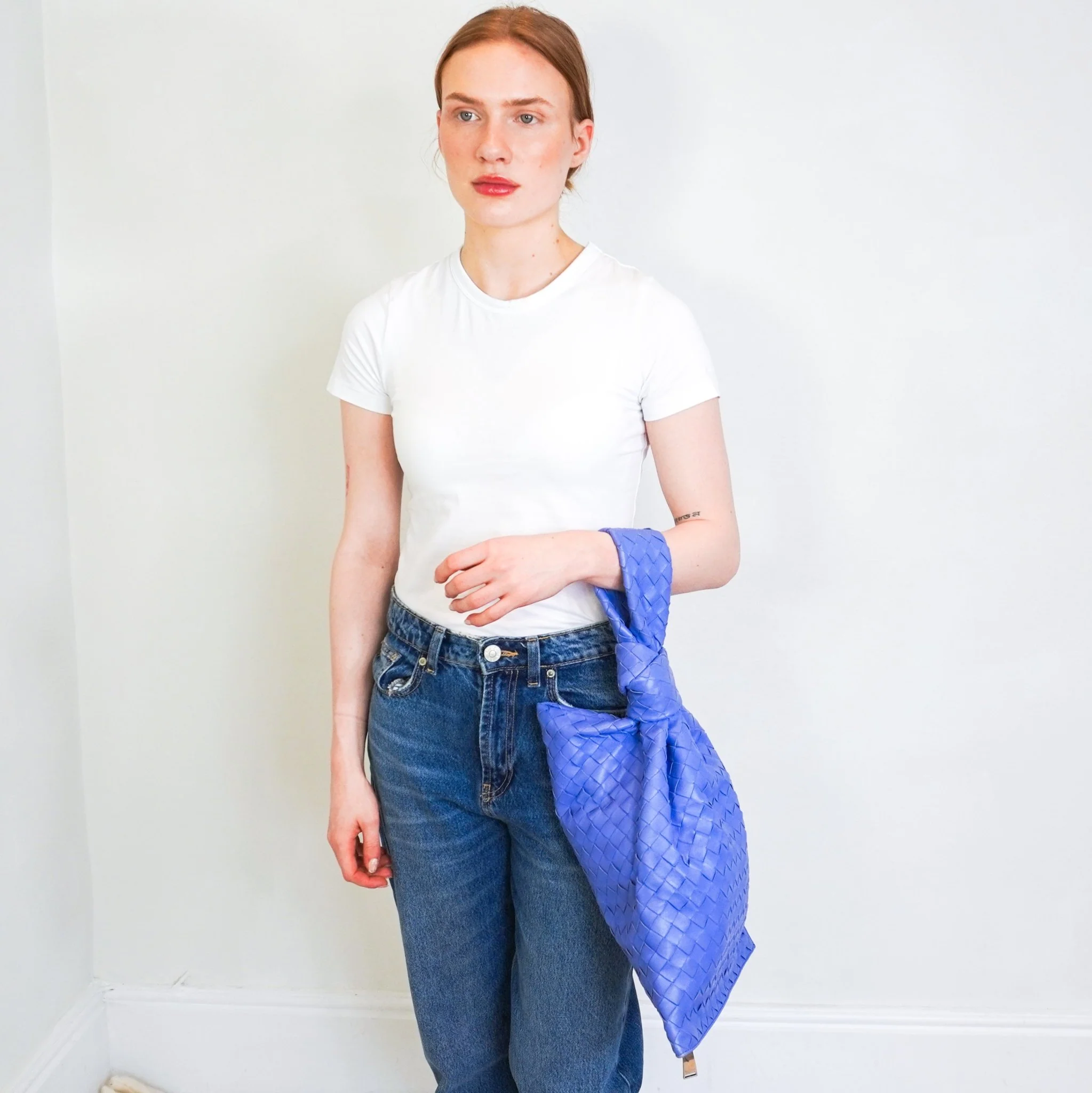 Bottega Veneta Indigo Intrecciato Twist Clutch RRP £2900 | Authentic Preloved - Image 16