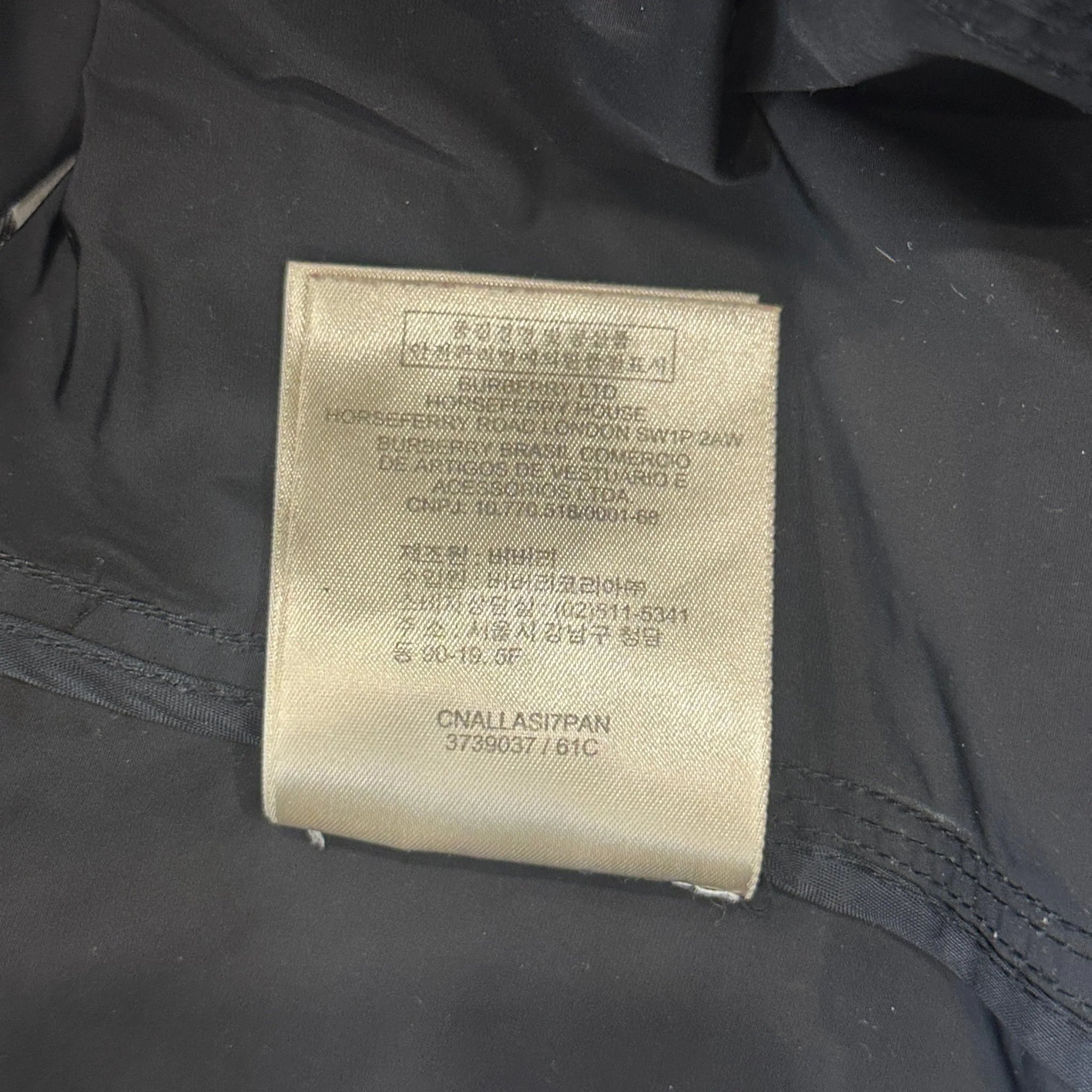 Burberry Brit Black Nova Check Trench Coat RRP £700 | Authentic Preloved - Image 5