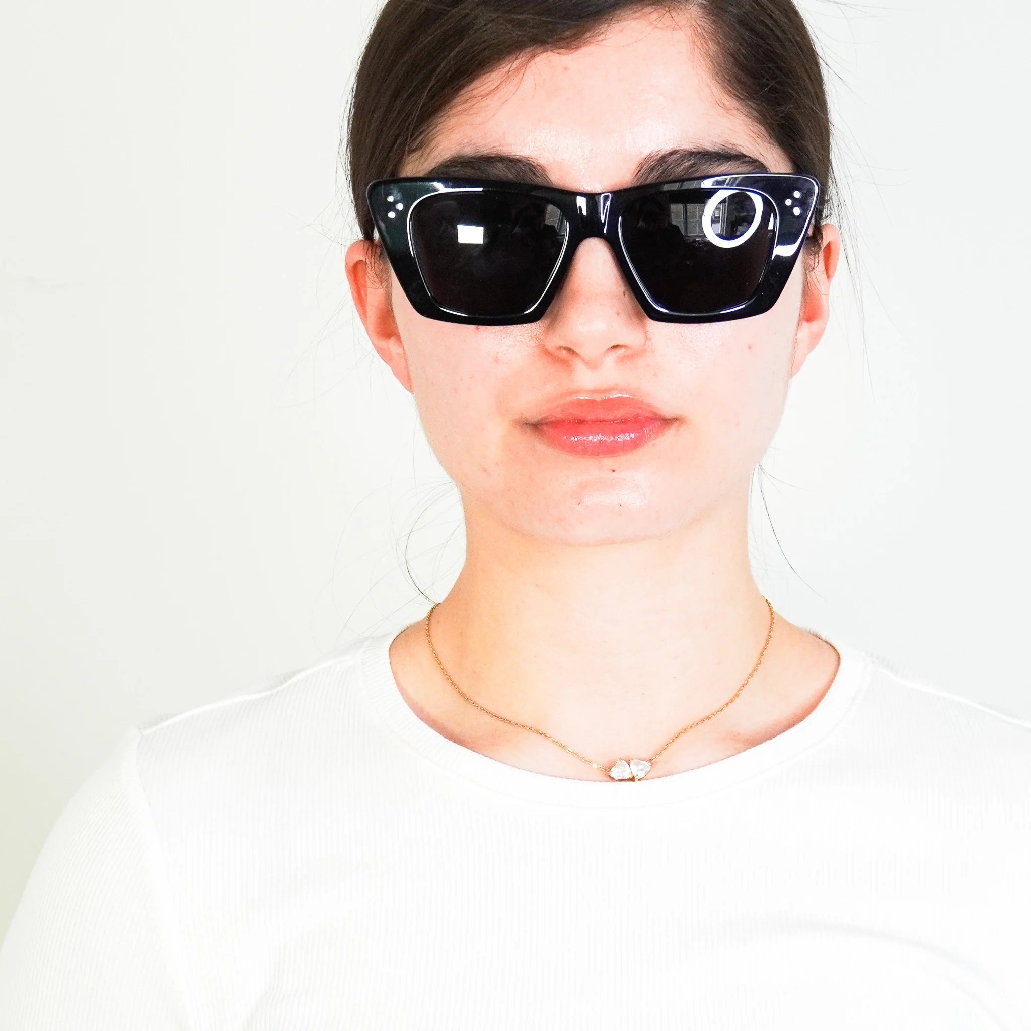 Celine Cat Eye Sunglasses in Black RRP £450 | Authentic Preloved - Image 3