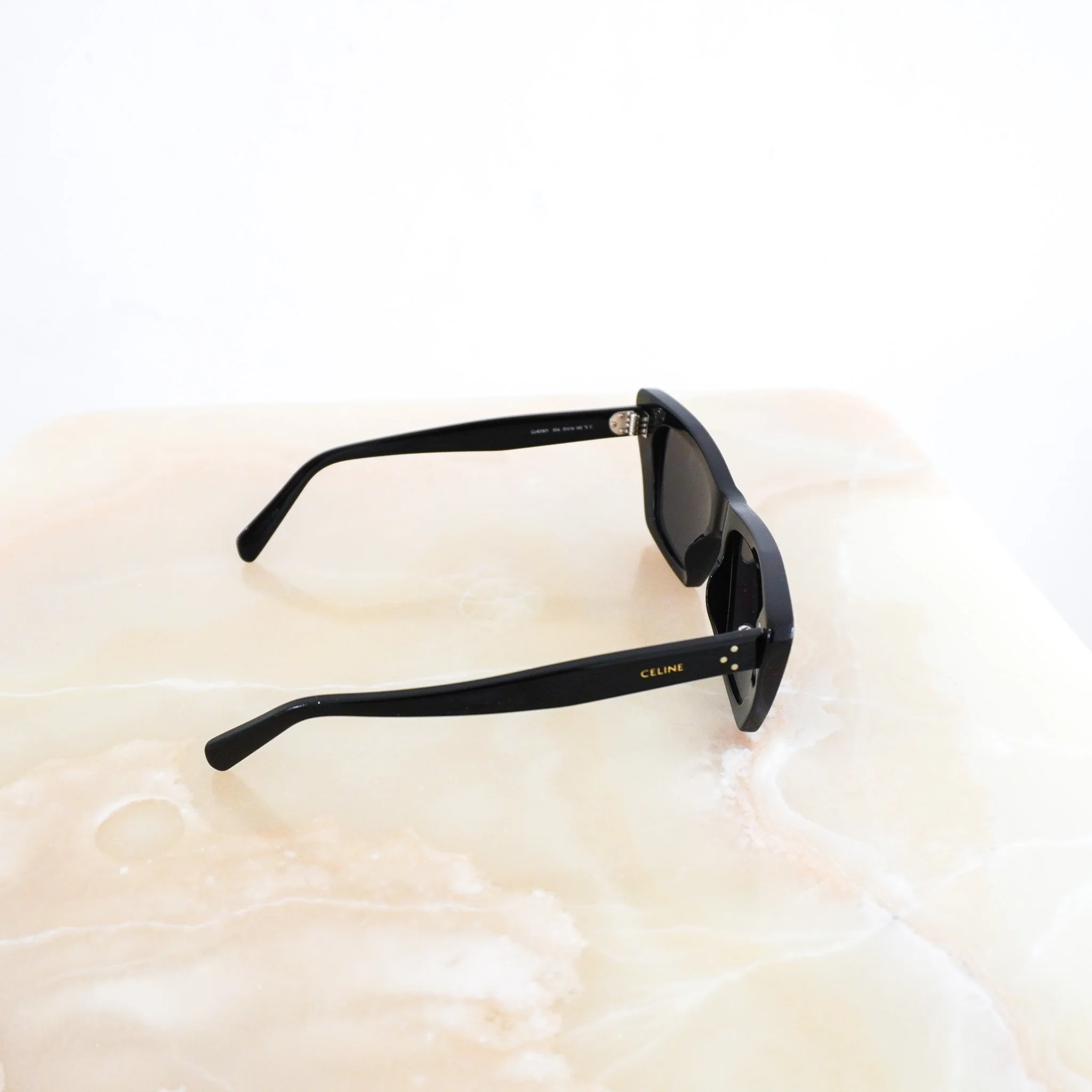 Celine Cat Eye Sunglasses in Black RRP £450 | Authentic Preloved - Image 4