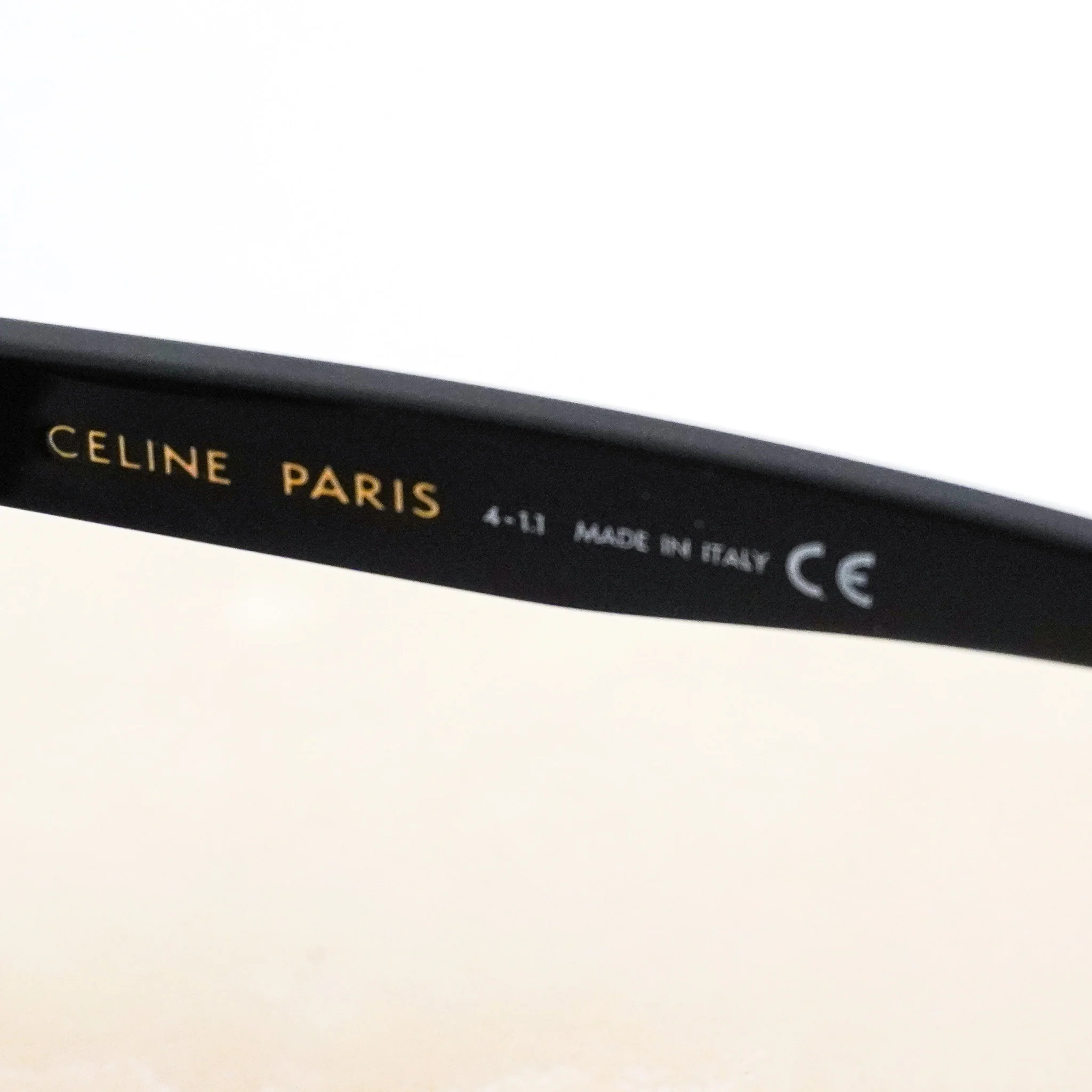 Celine Cat Eye Sunglasses in Black RRP £450 | Authentic Preloved - Image 7