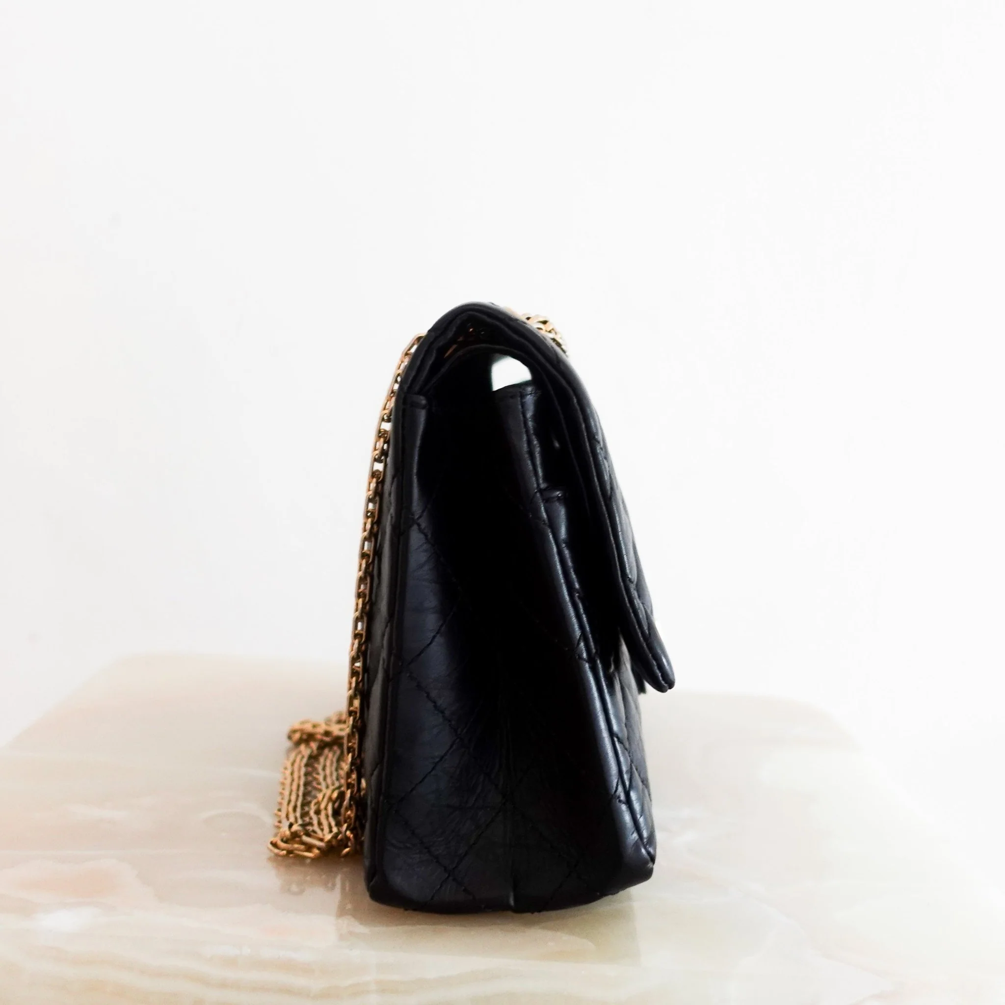 Chanel 2.55 Double Flap Black Handbag RRP £8,850 | Authentic Preloved [final sale] - Image 2