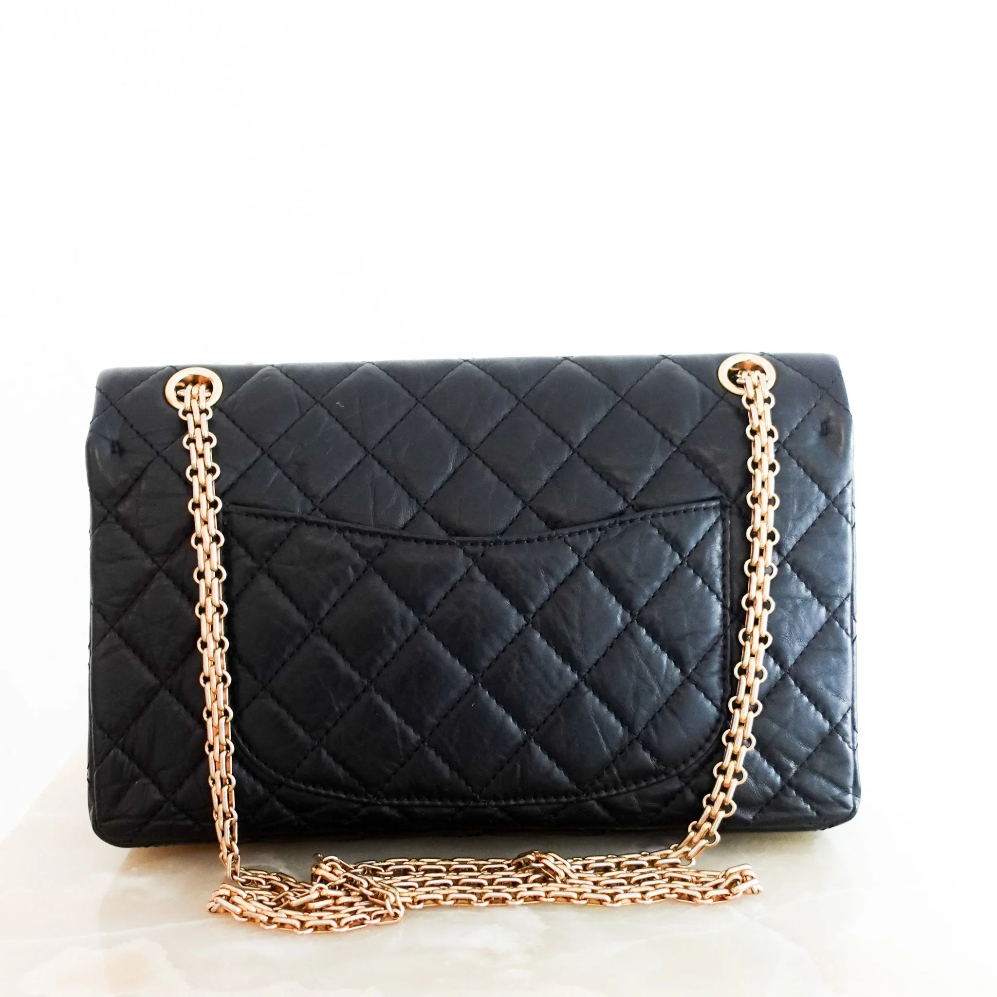Chanel 2.55 Double Flap Black Handbag RRP £8,850 | Authentic Preloved [final sale] - Image 5