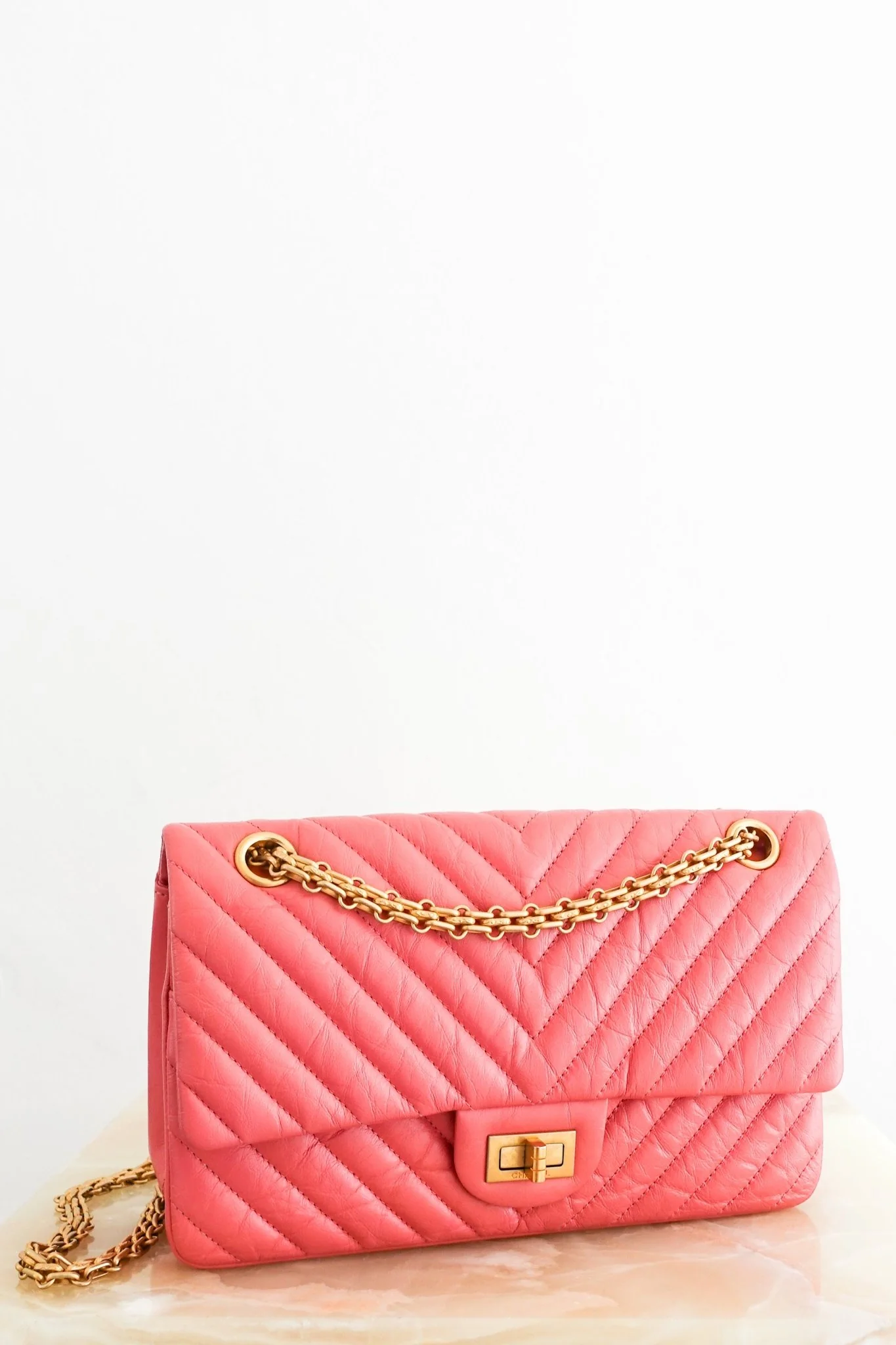 Chanel 2.55 Double Flap Pink Handbag RRP £8,850 | Authentic Preloved
