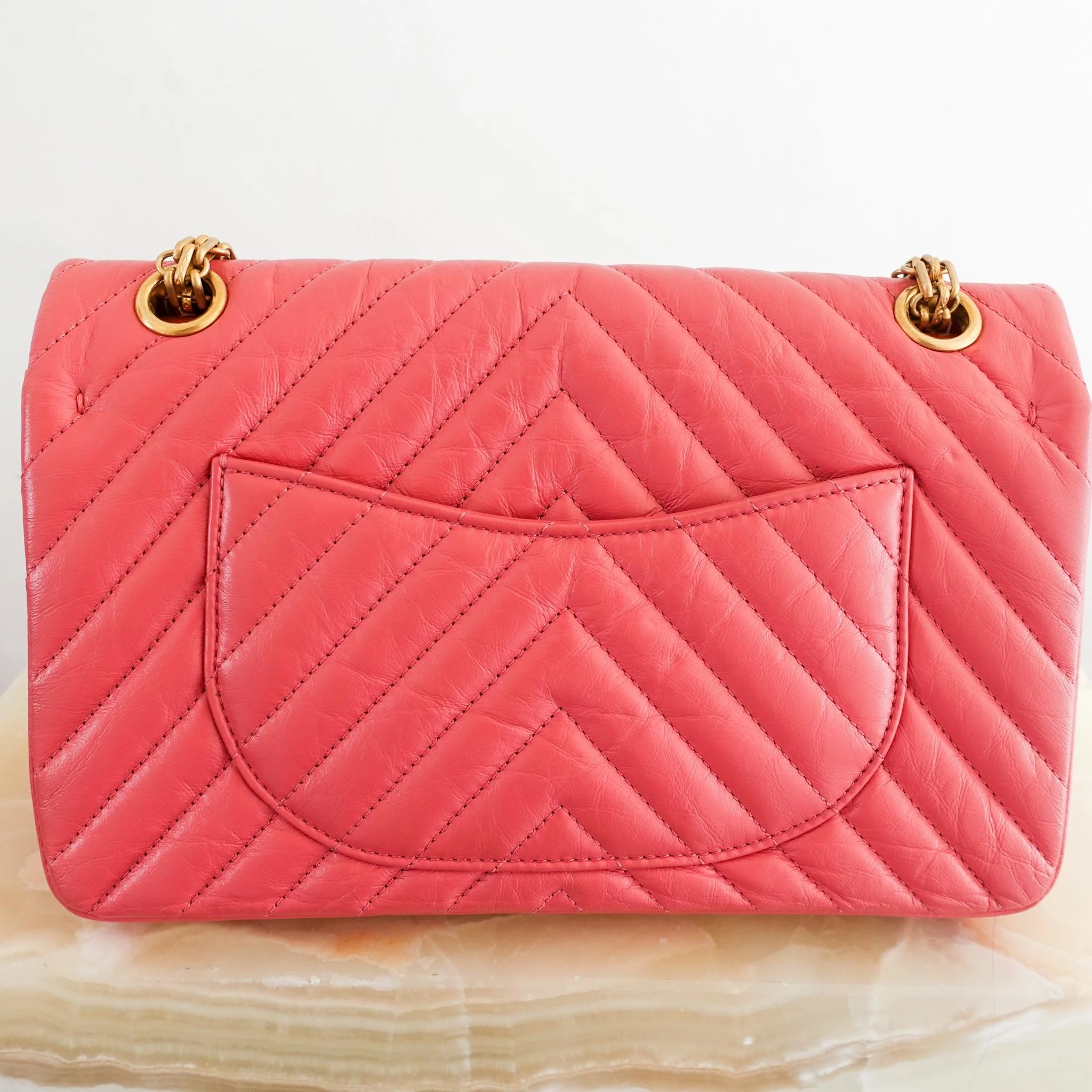 Chanel 2.55 Double Flap Pink Handbag RRP £8,850 | Authentic Preloved - Image 7