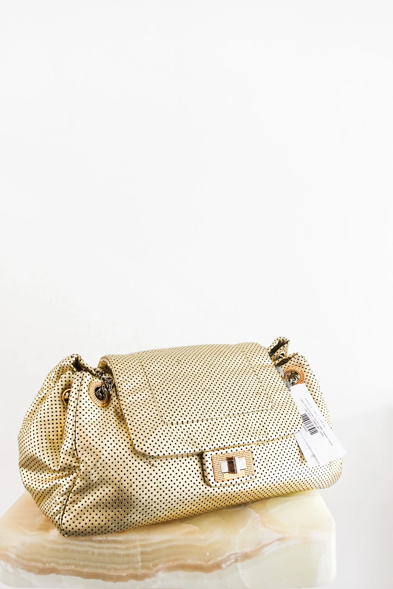 Chanel 2.55 Gold Accordian Bag RRP £2000 | Authentic Preloved