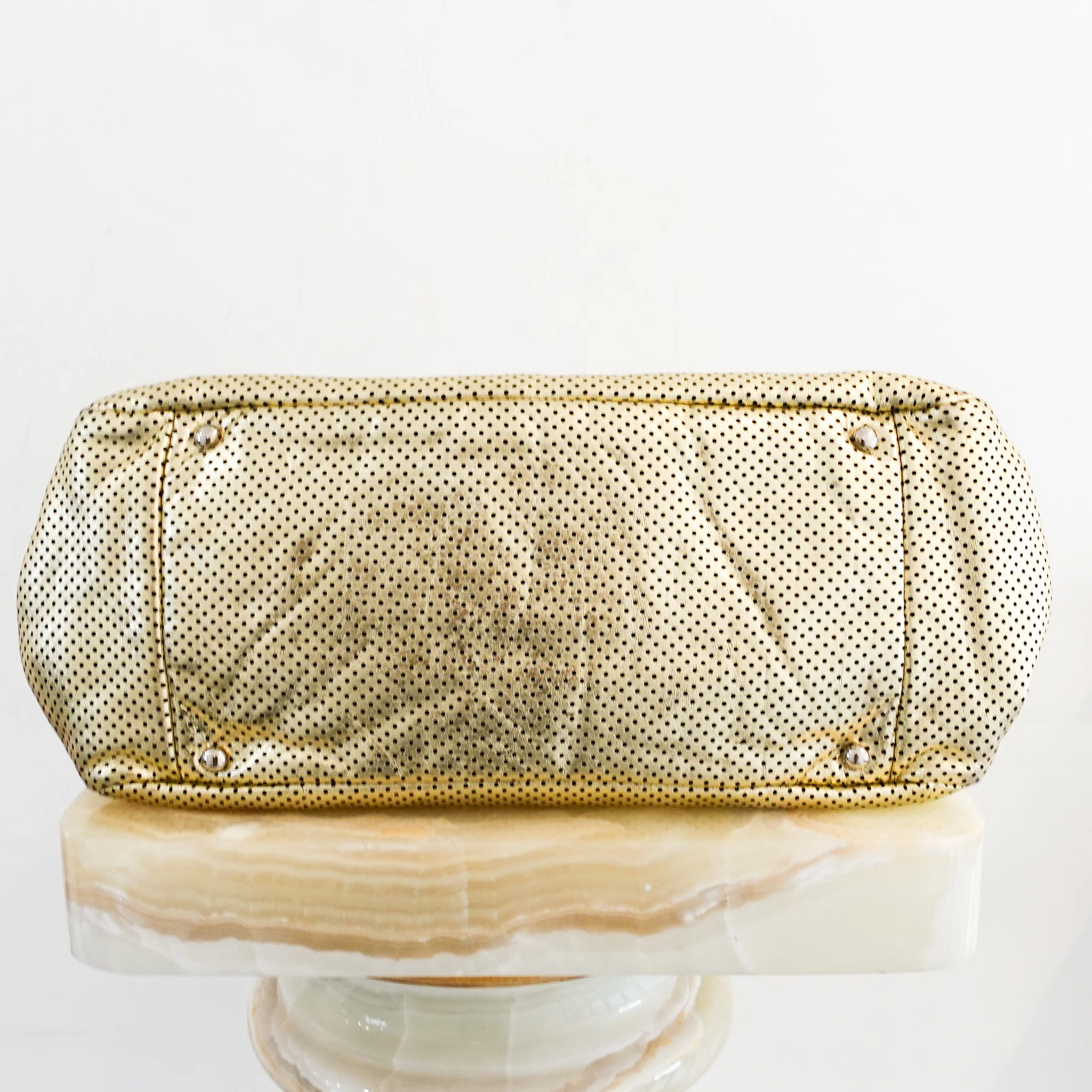 Chanel 2.55 Gold Accordian Bag RRP £2000 | Authentic Preloved - Image 4