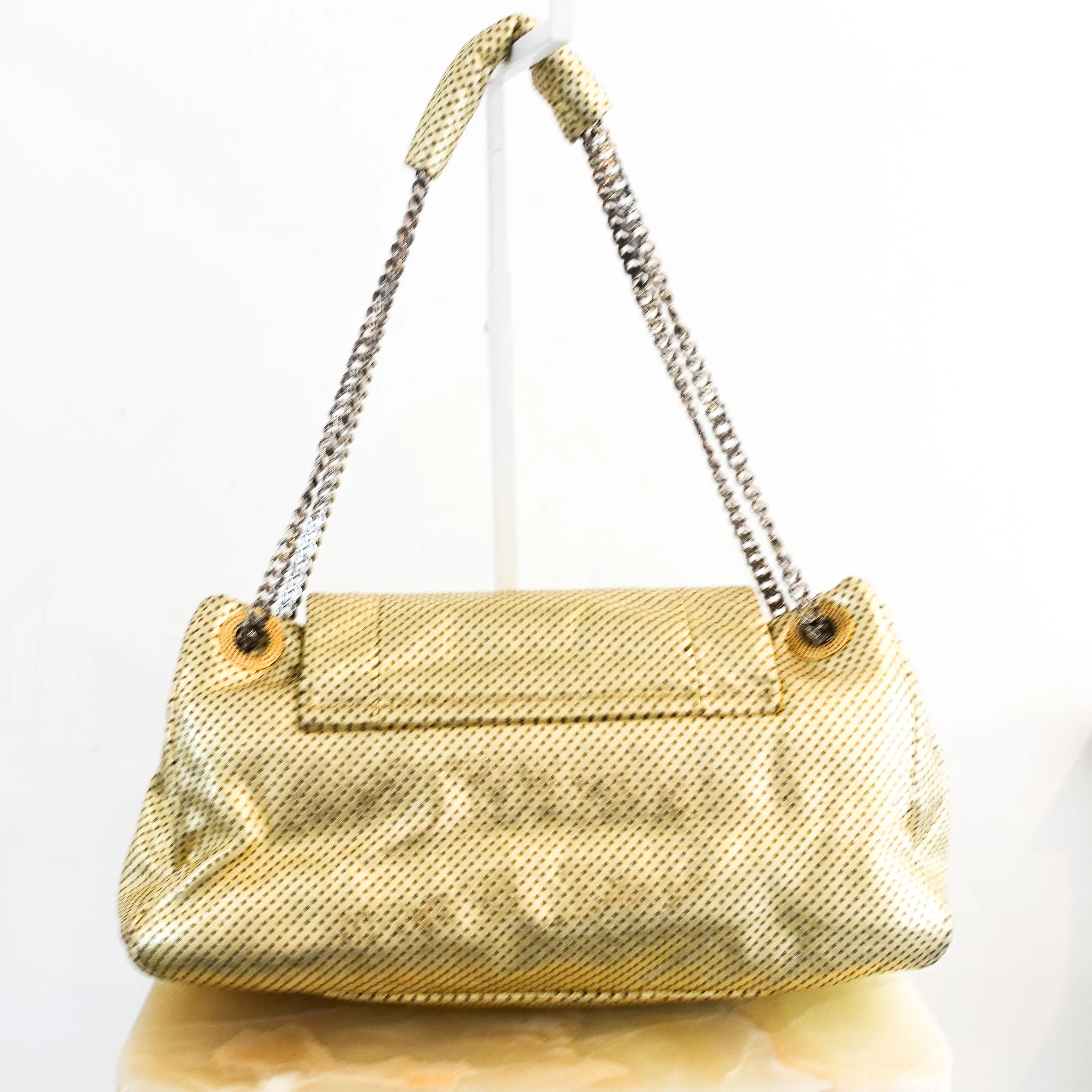 Chanel 2.55 Gold Accordian Bag RRP £2000 | Authentic Preloved - Image 7