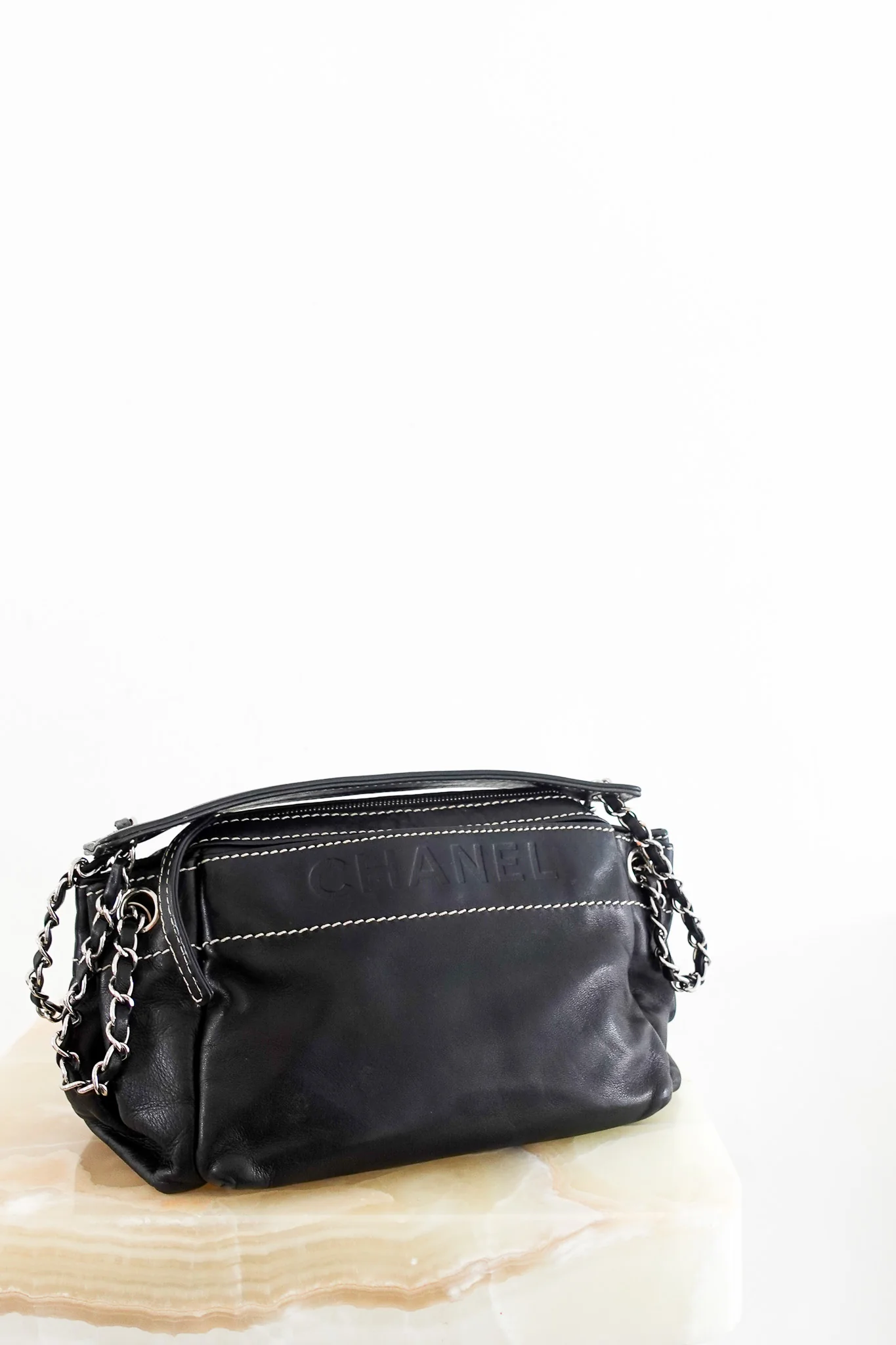 Chanel Wild Stitch Bag in Black RRP £1000 | Authentic Preloved