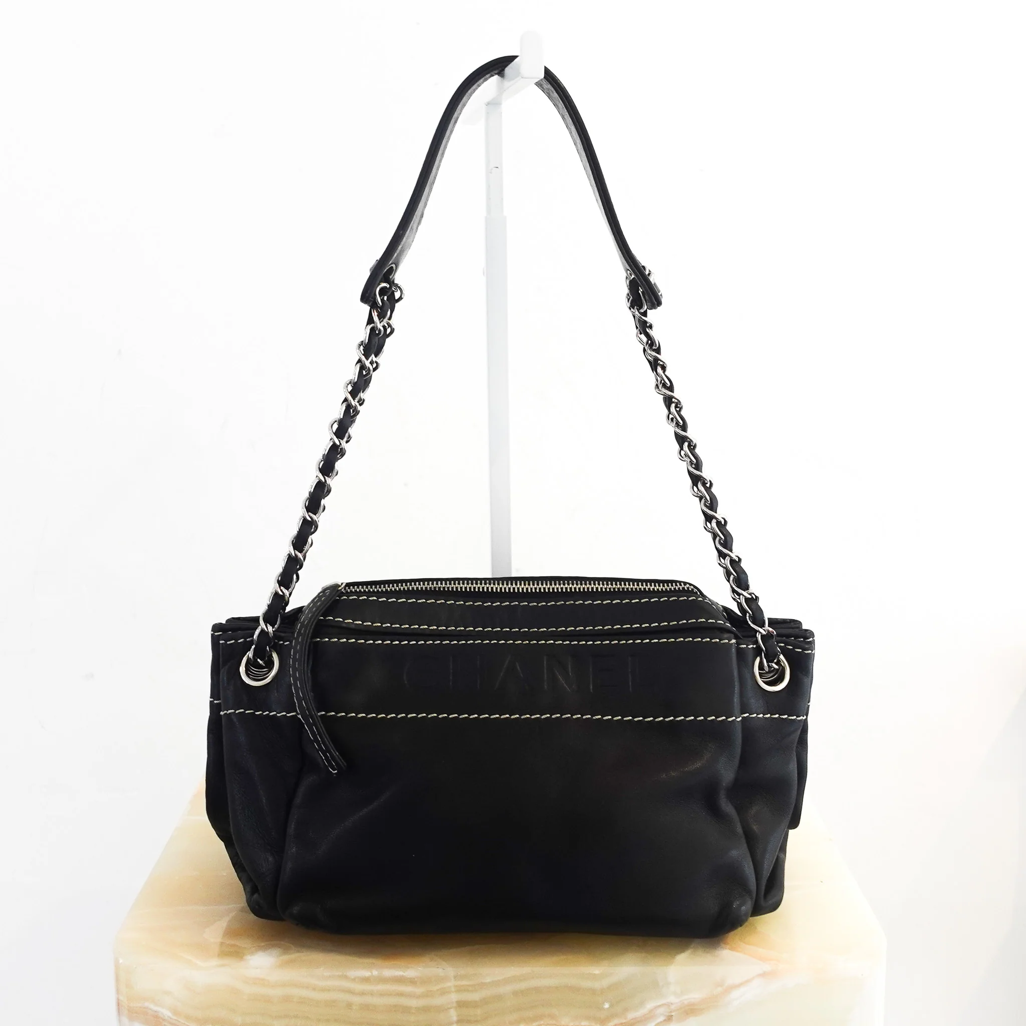 Chanel Wild Stitch Bag in Black RRP £1000 | Authentic Preloved - Image 2