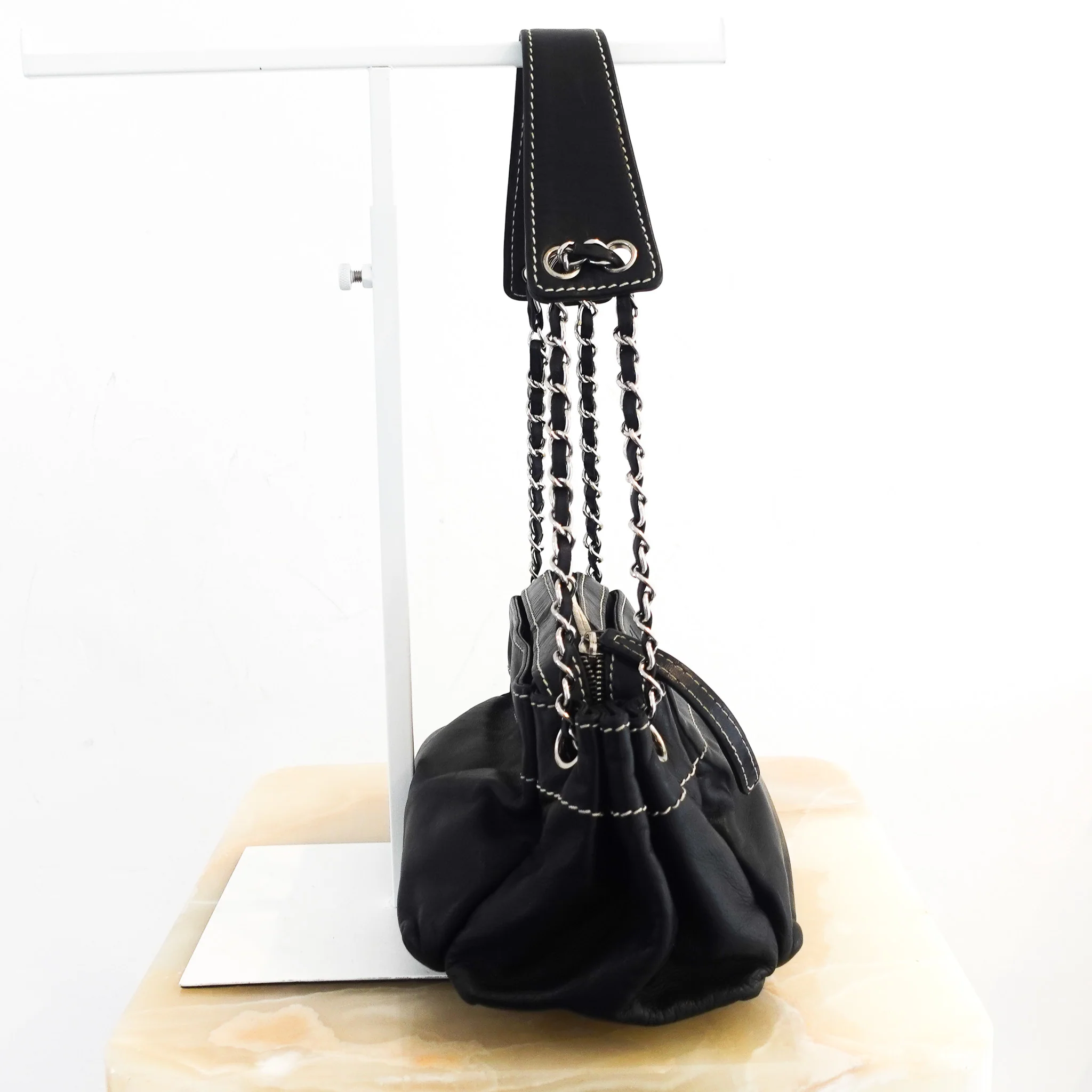Chanel Wild Stitch Bag in Black RRP £1000 | Authentic Preloved - Image 3