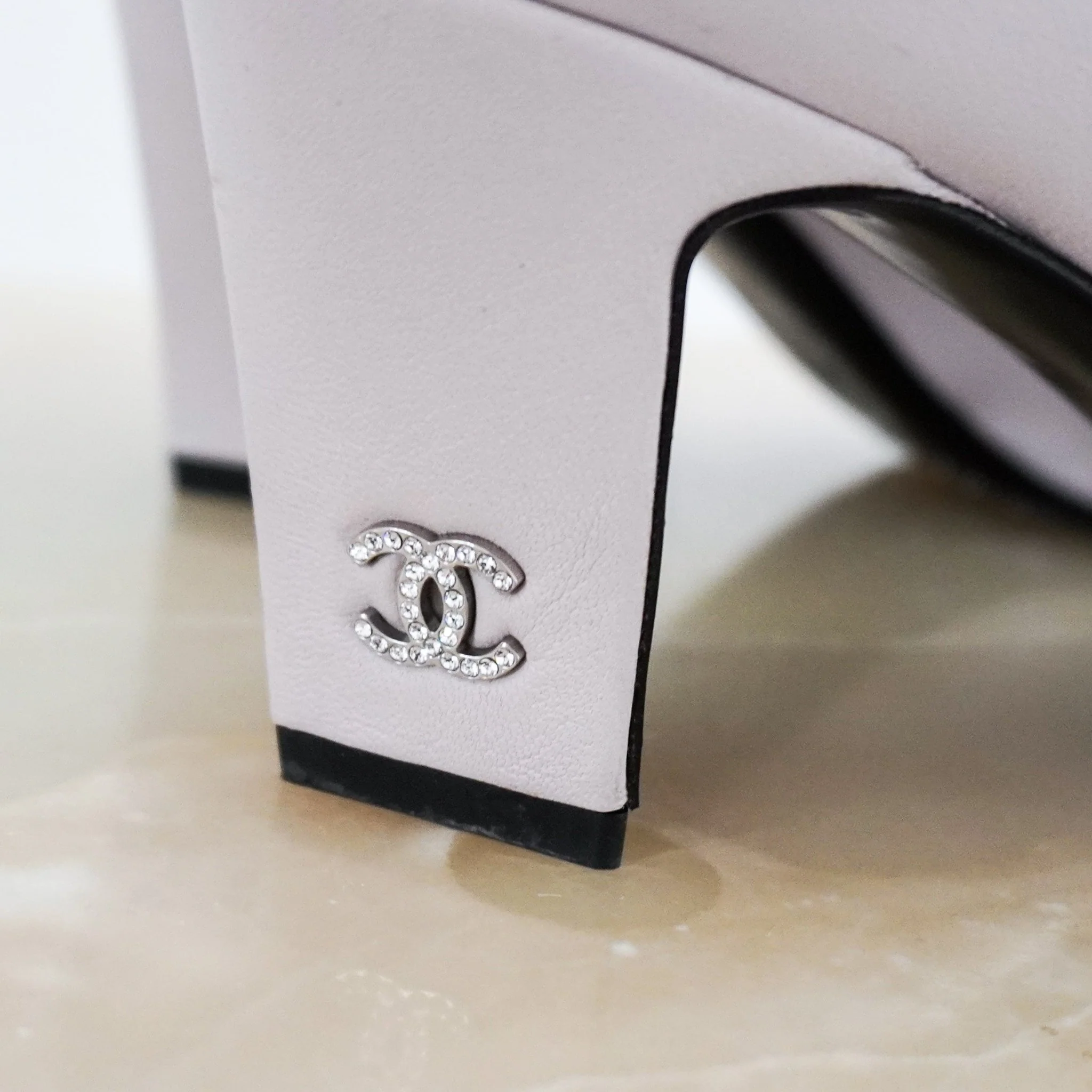 Chanel Beige Mary Jane Heels RRP £800 | Authentic Preloved - Image 5