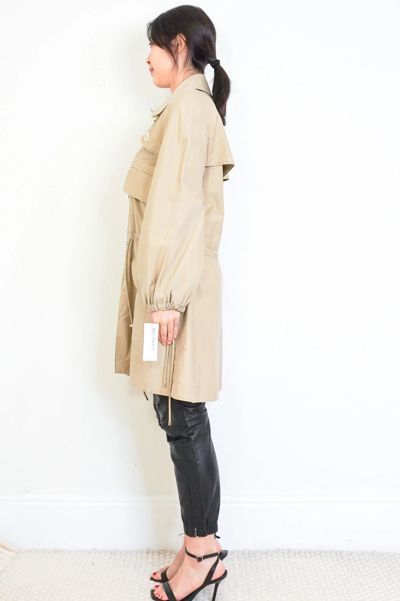 Chanel Beige Zip Up Utility Jacket RRP £3000 | Authentic Preloved - Image 2