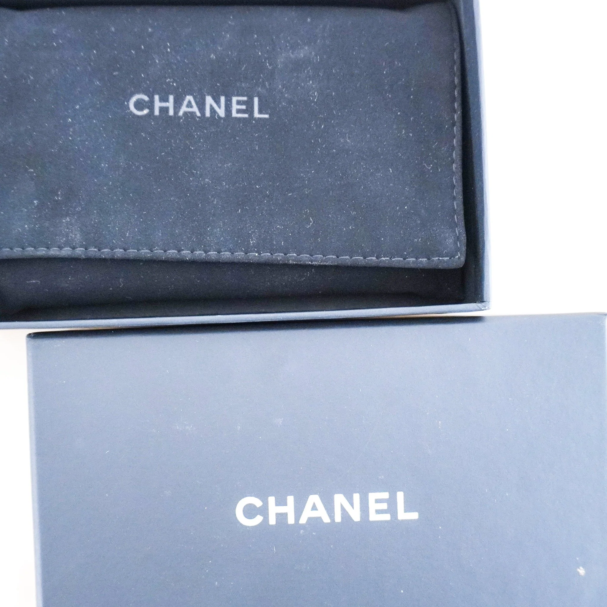 Chanel Black Chevron Zip Around Coin Purse RRP £880 | Authentic Preloved - Image 9