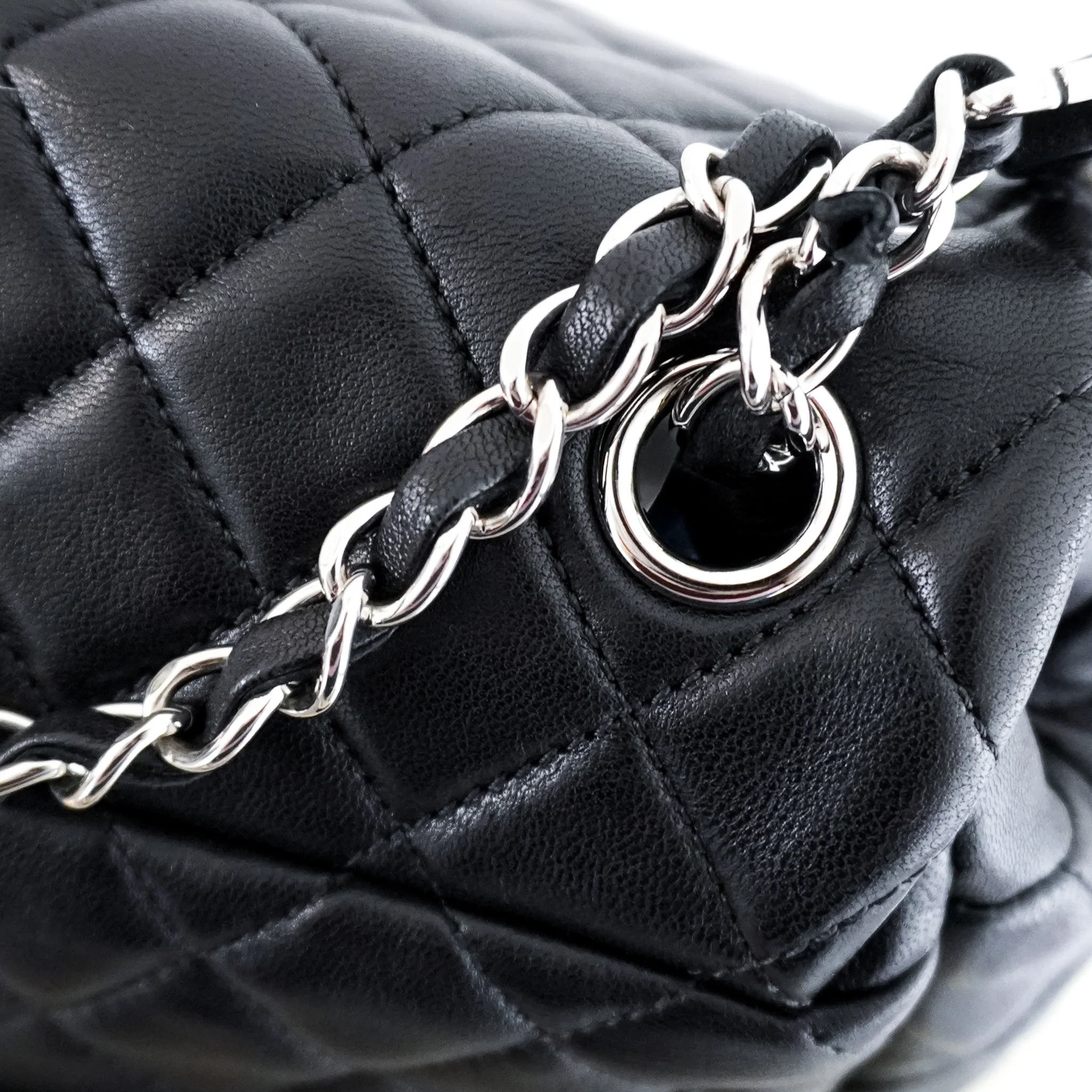 Chanel Black Lambskin Quilted Small Urban Spirit Backpack | Authentic Preloved - Image 5