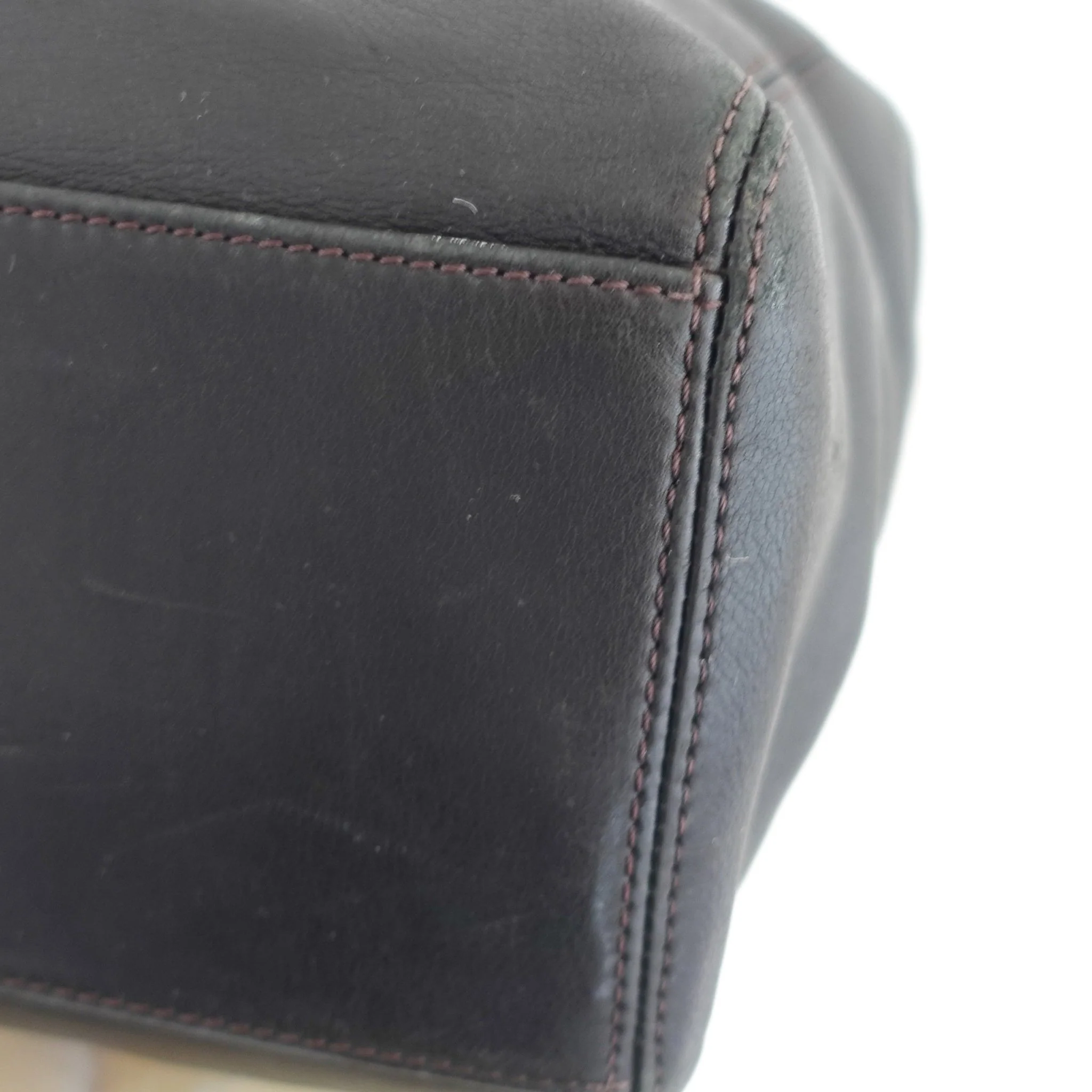 Chanel Black Leather Slouch Tote bag | Authentic Preloved - Image 8
