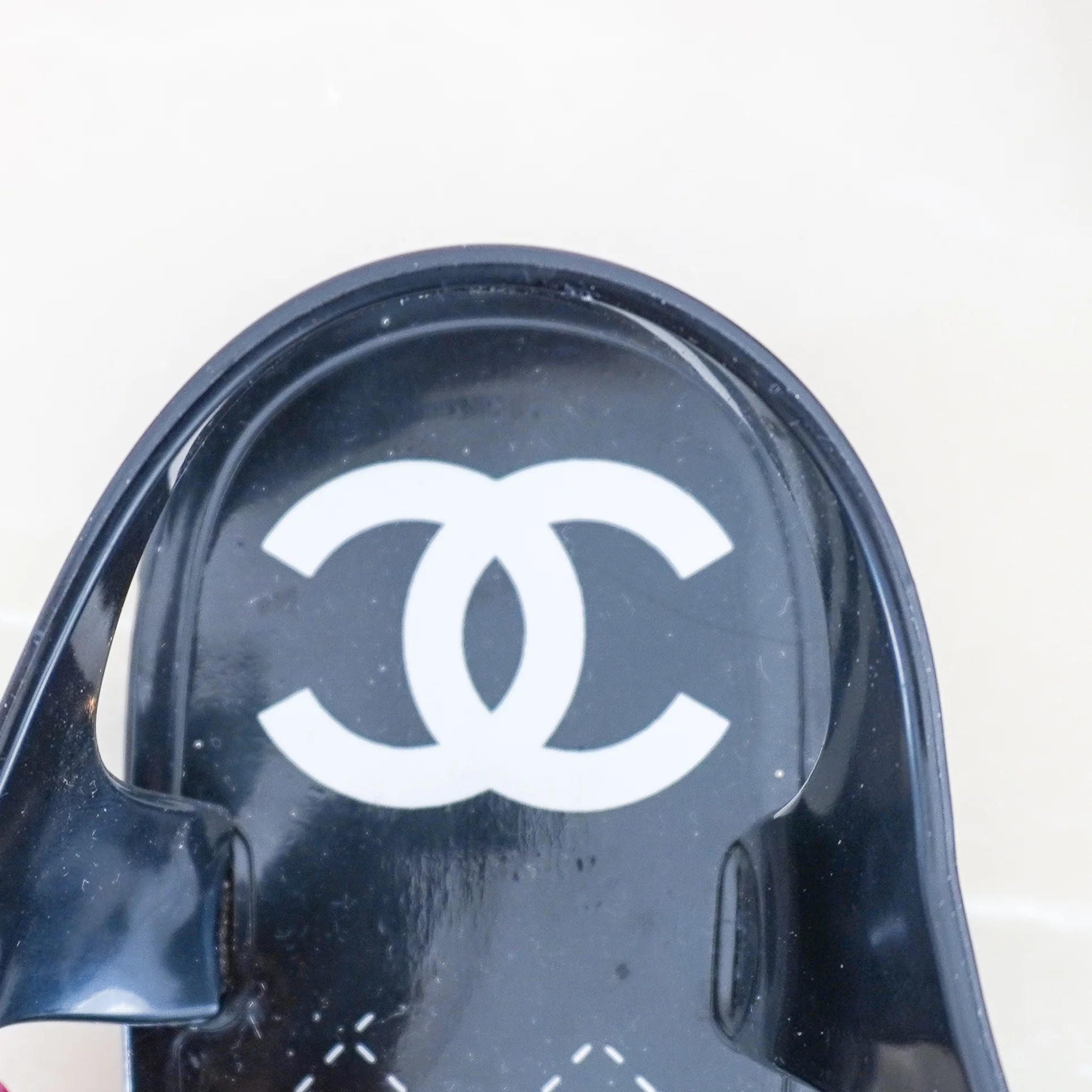 Chanel Black Pearl Jelly Sandals (RRP £1000) | Authentic Preloved - Image 7