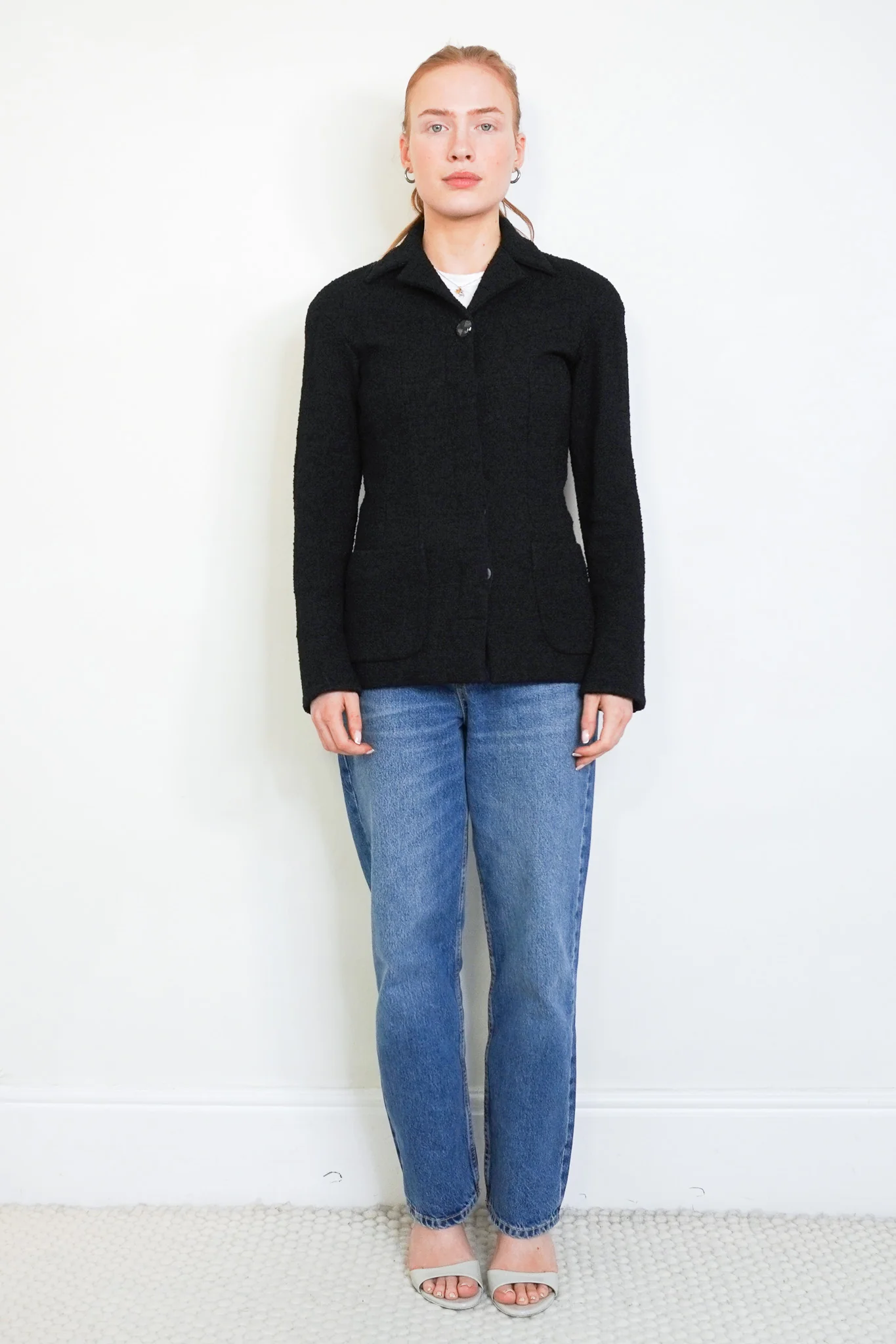 Chanel Black Tweed Blazer RRP £5000 | Authentic Preloved