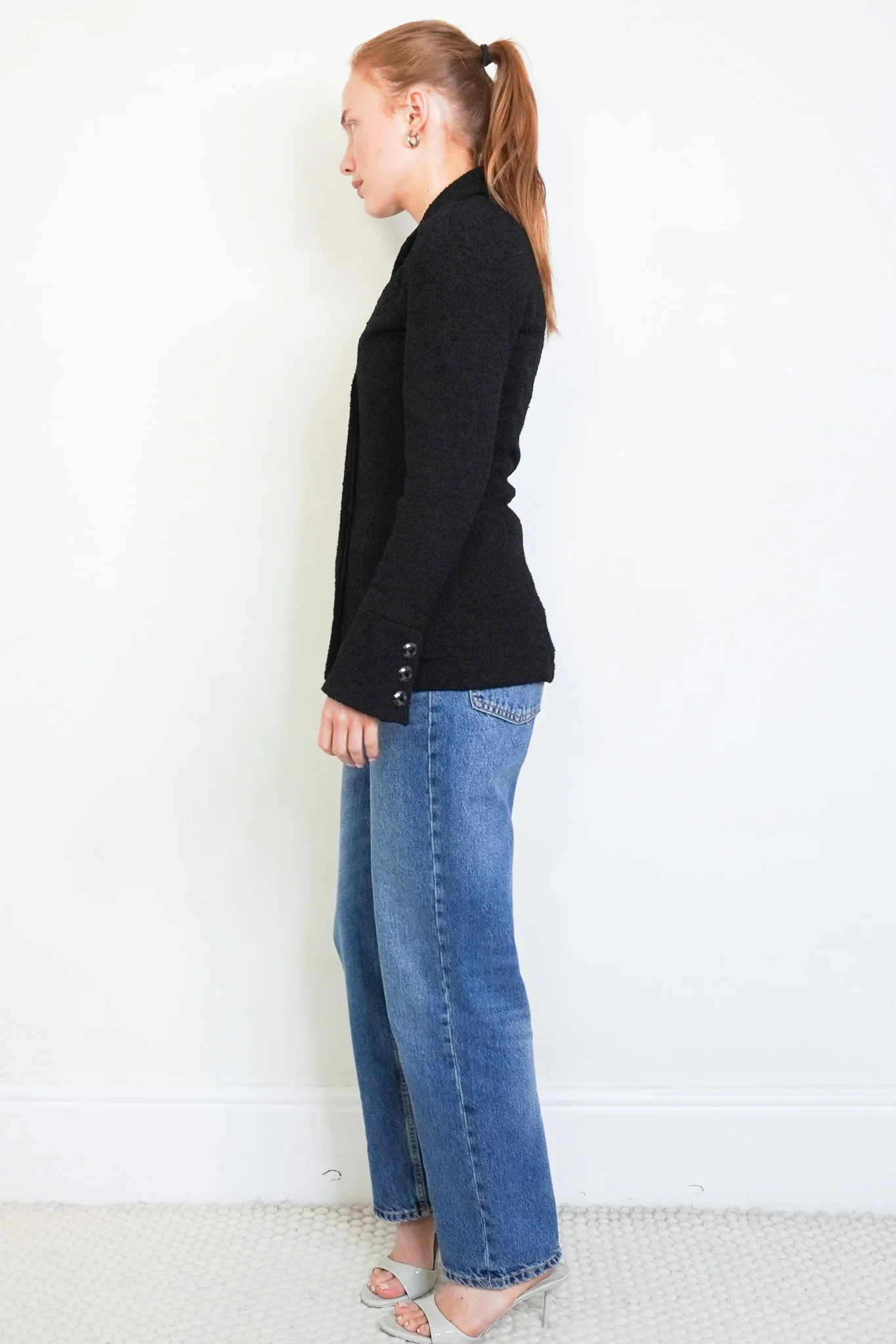 Chanel Black Tweed Blazer RRP £5000 | Authentic Preloved - Image 2