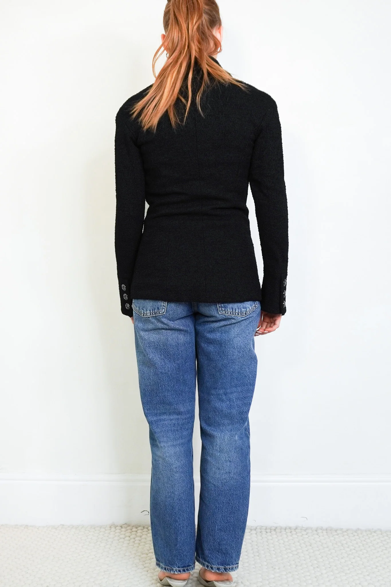 Chanel Black Tweed Blazer RRP £5000 | Authentic Preloved - Image 3