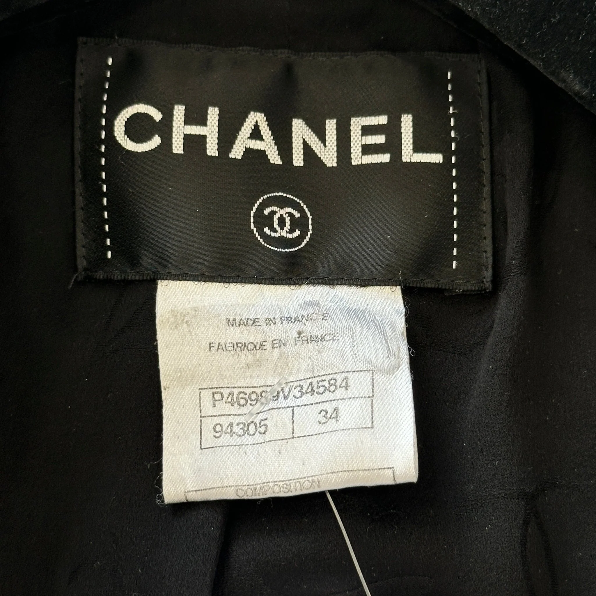 Chanel Black Tweed Blazer RRP £5000 | Authentic Preloved - Image 4