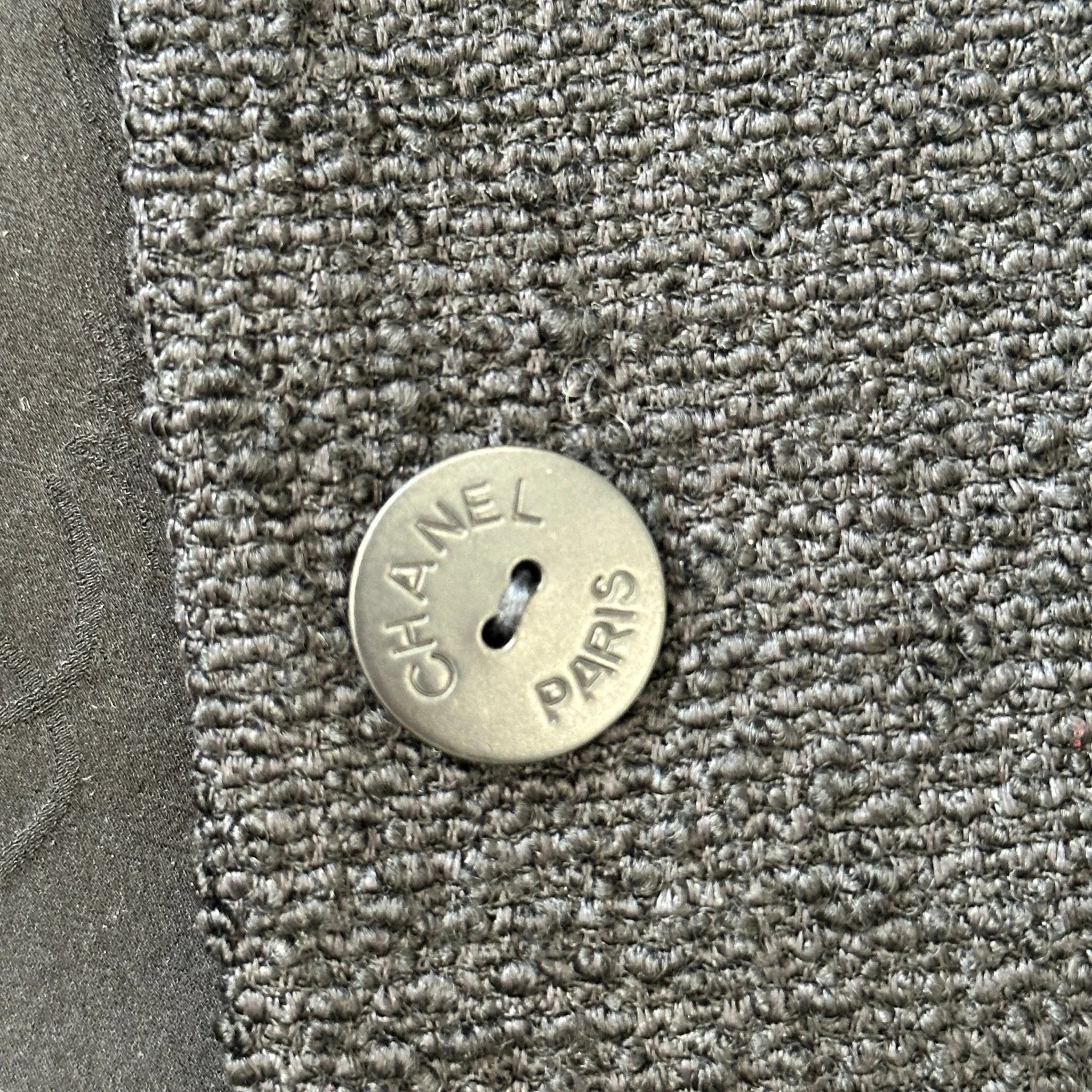 Chanel Black Tweed Blazer RRP £5000 | Authentic Preloved - Image 6