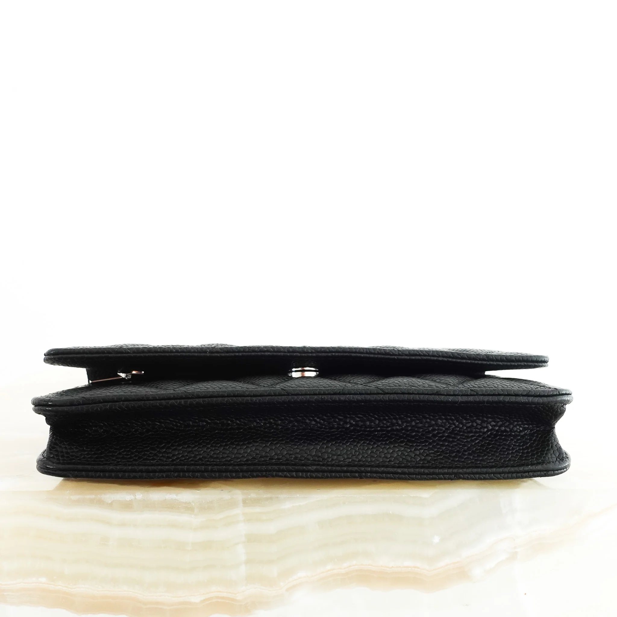 Chanel Caviar Leather WOC Wallet On Chain RRP £2900 | Authentic Preloved - Image 5