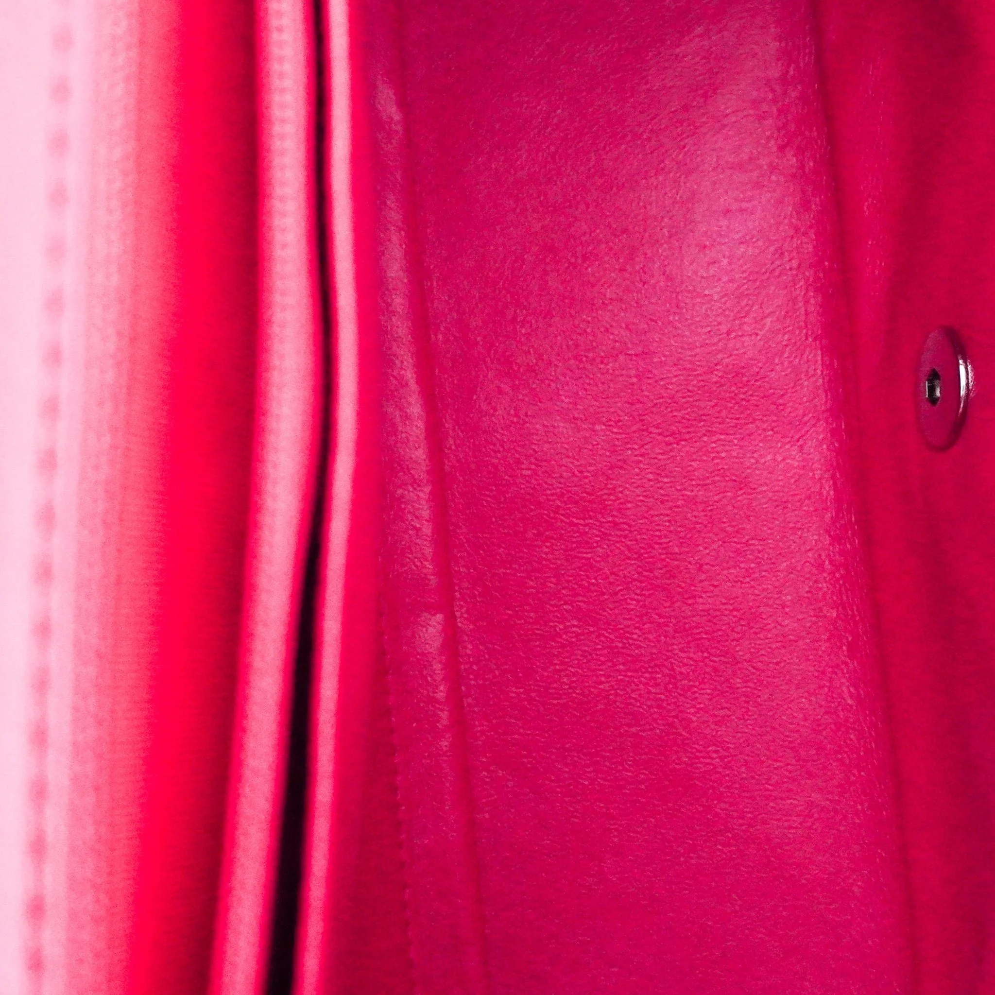 Chanel Chevron Fuchsia Quilted Jumbo Single Flap Bag RRP £9000 | Authentic Preloved - Image 7