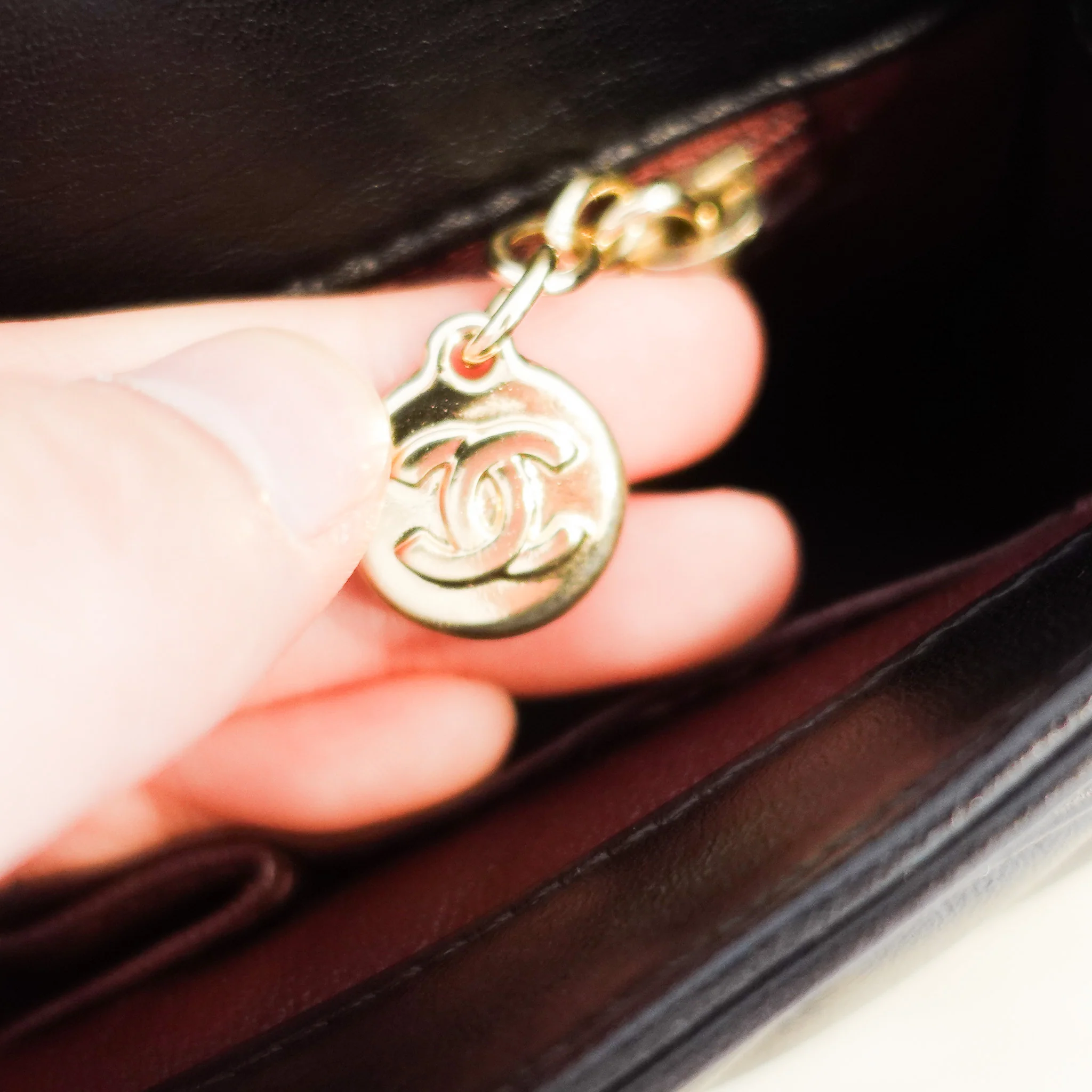 Chanel Chevron Quilted Mini Rectangular Flap RRP £5000 | Authentic Preloved - Image 10