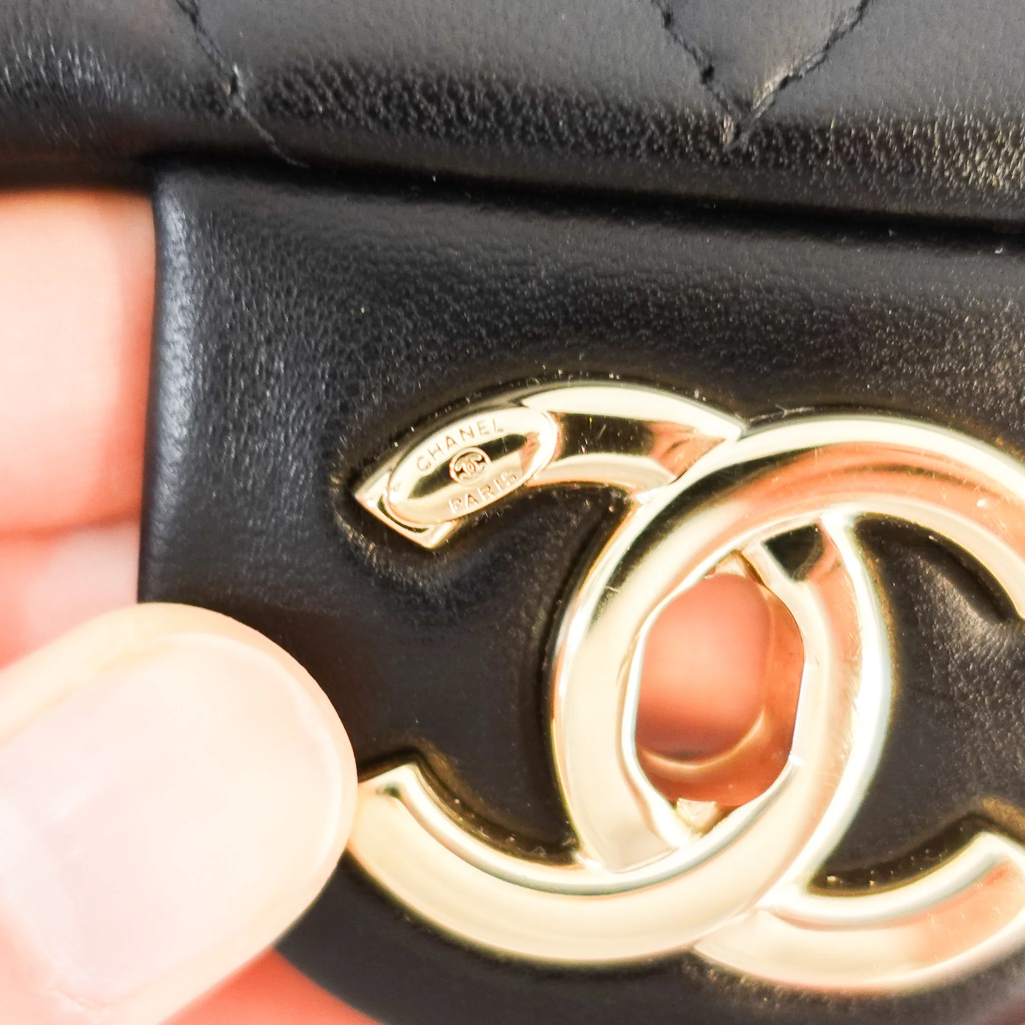 Chanel Chevron Quilted Mini Rectangular Flap RRP £5000 | Authentic Preloved - Image 7