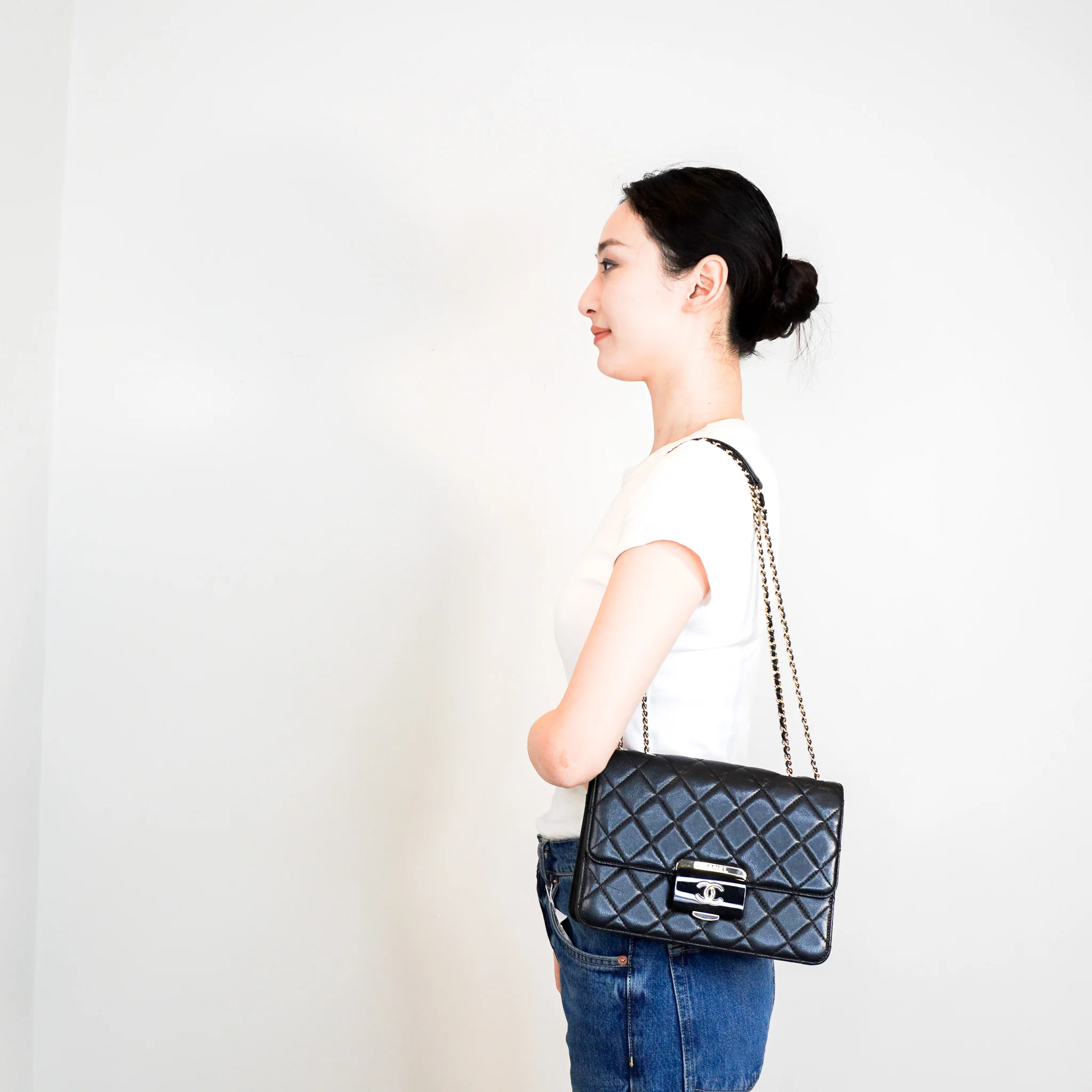 Chanel Classic Beauty Lock Quilted Single Flap Bag | Authentic Preloved - Image 11