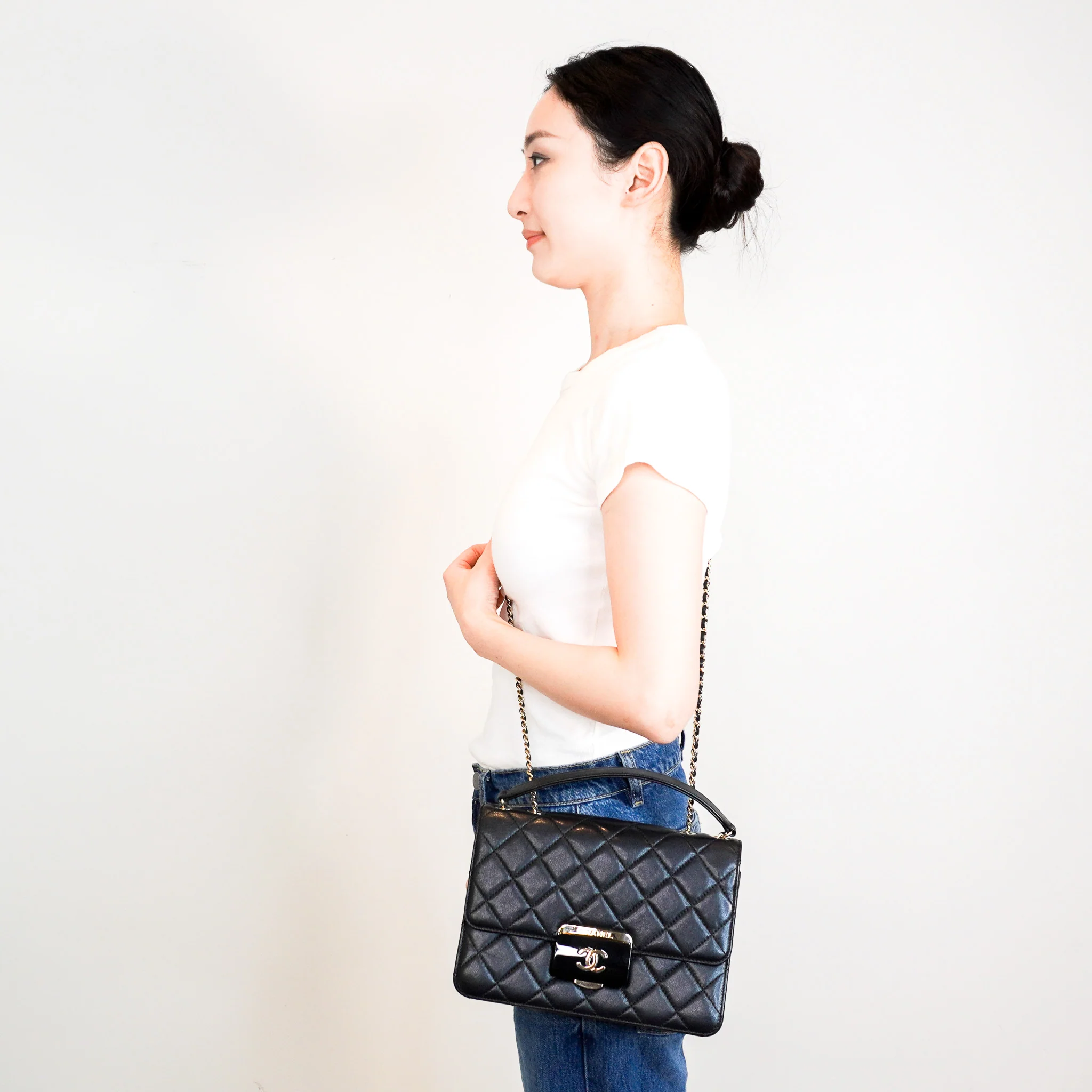 Chanel Classic Beauty Lock Quilted Single Flap Bag | Authentic Preloved - Image 12