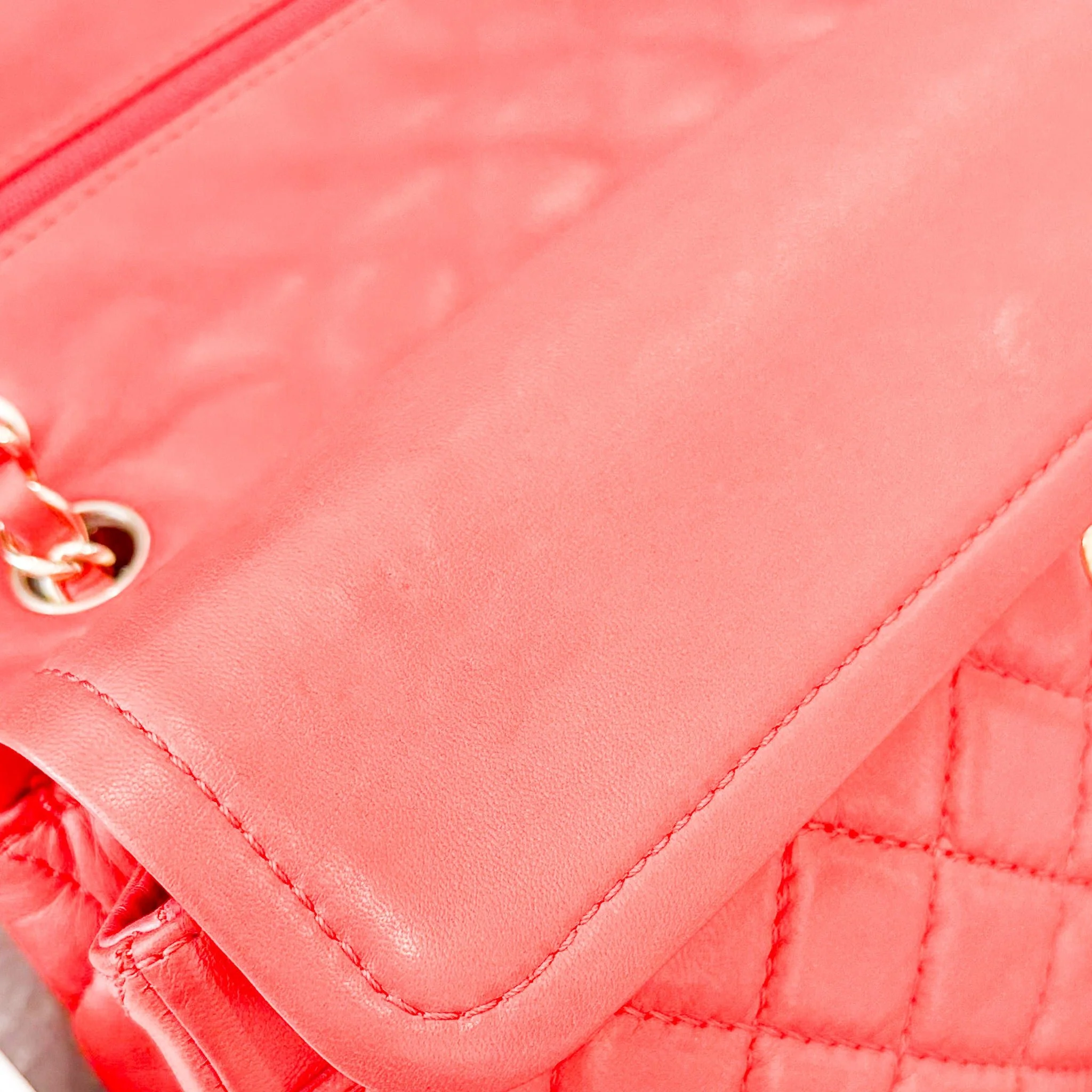 Chanel Classic Medium Flap Bag in Red RRP £8850 Authentic Preloved - Image 16