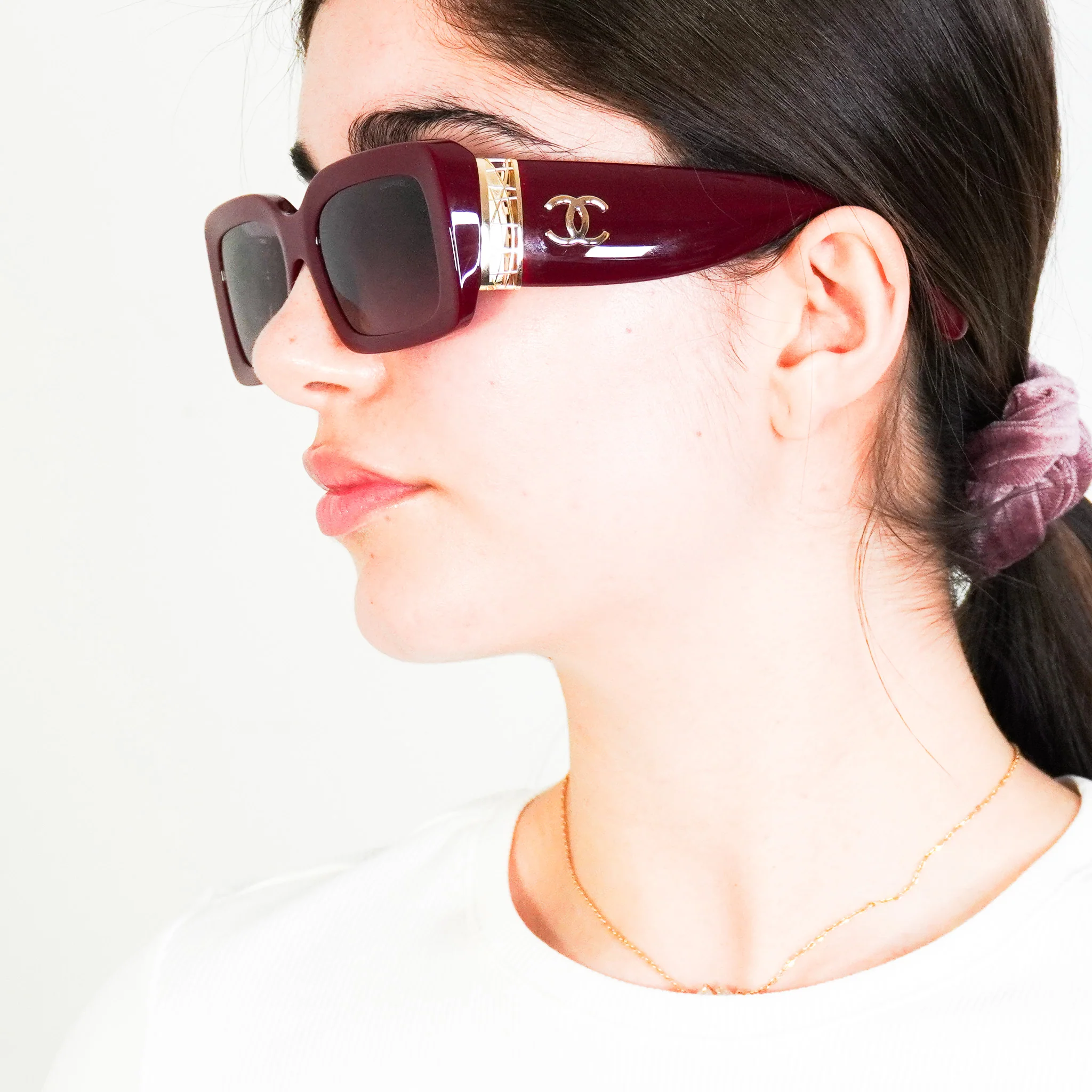 CURRENT SEASON Chanel Cherry Red Sunglasses £360 | Authentic Preloved FINAL SALE - Image 3