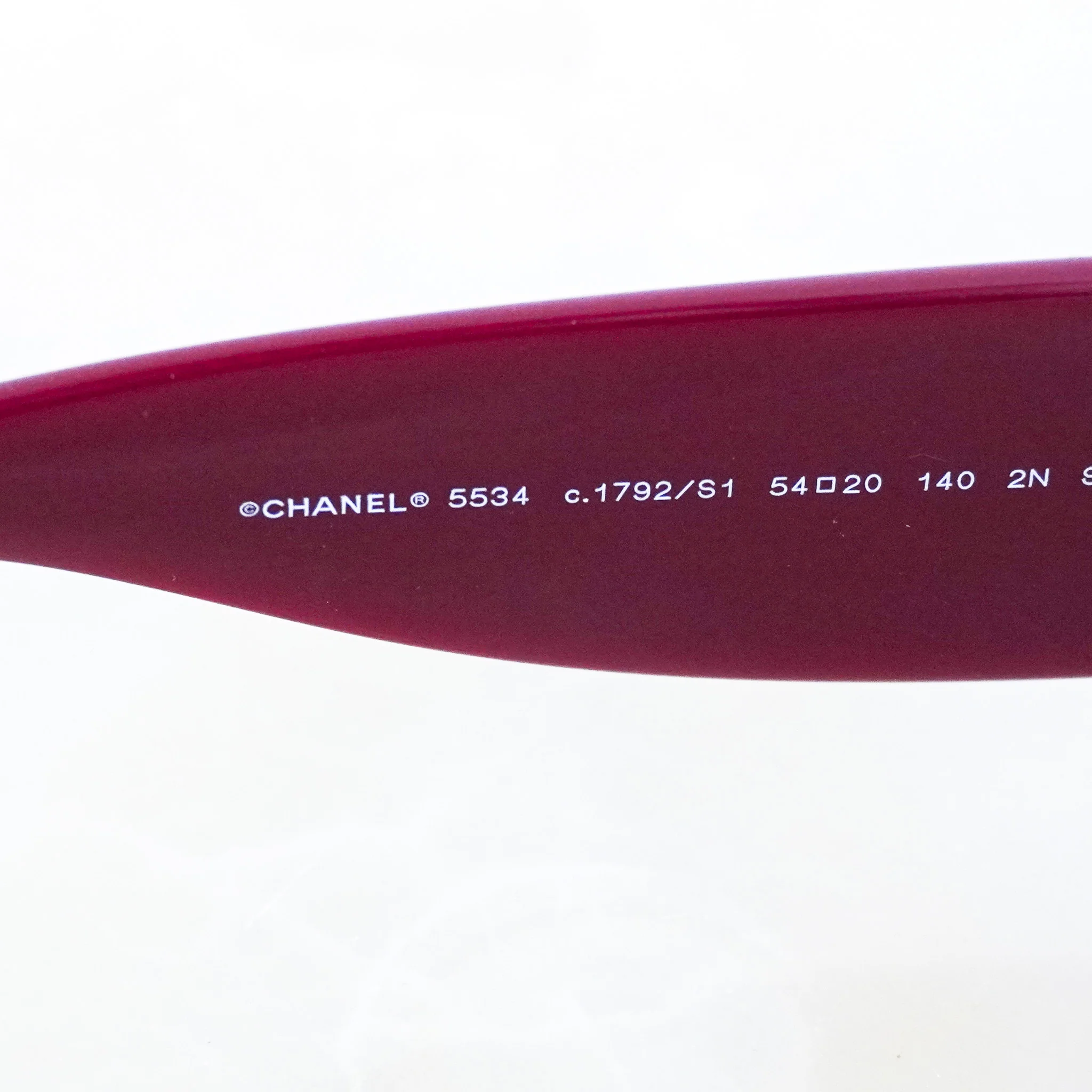 CURRENT SEASON Chanel Cherry Red Sunglasses £360 | Authentic Preloved FINAL SALE - Image 7
