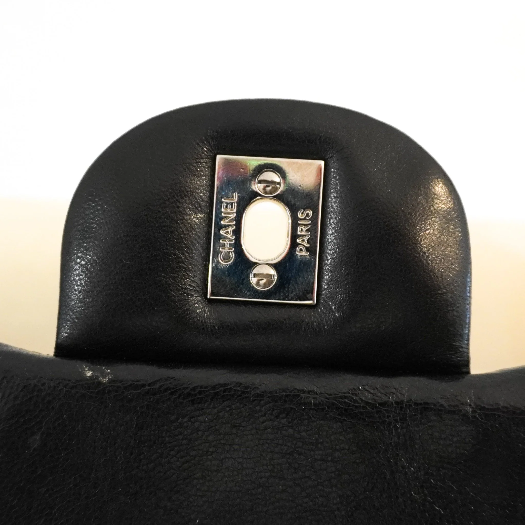 Chanel Jumbo Lambskin Classic Single Flap Bag Black RRP £10k | Authentic Preloved - Image 11