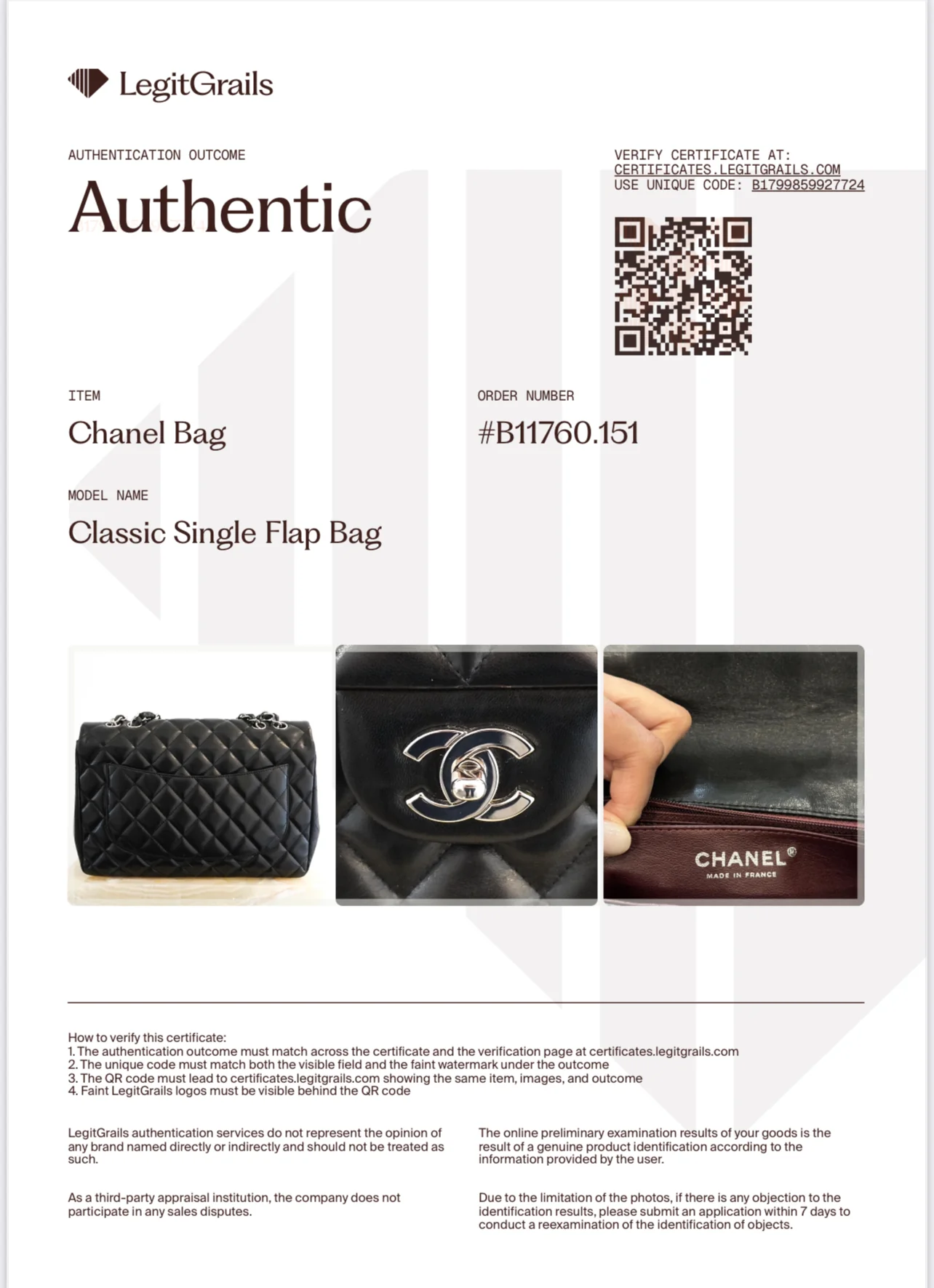 Chanel Jumbo Lambskin Classic Single Flap Bag Black RRP £10k | Authentic Preloved - Image 16