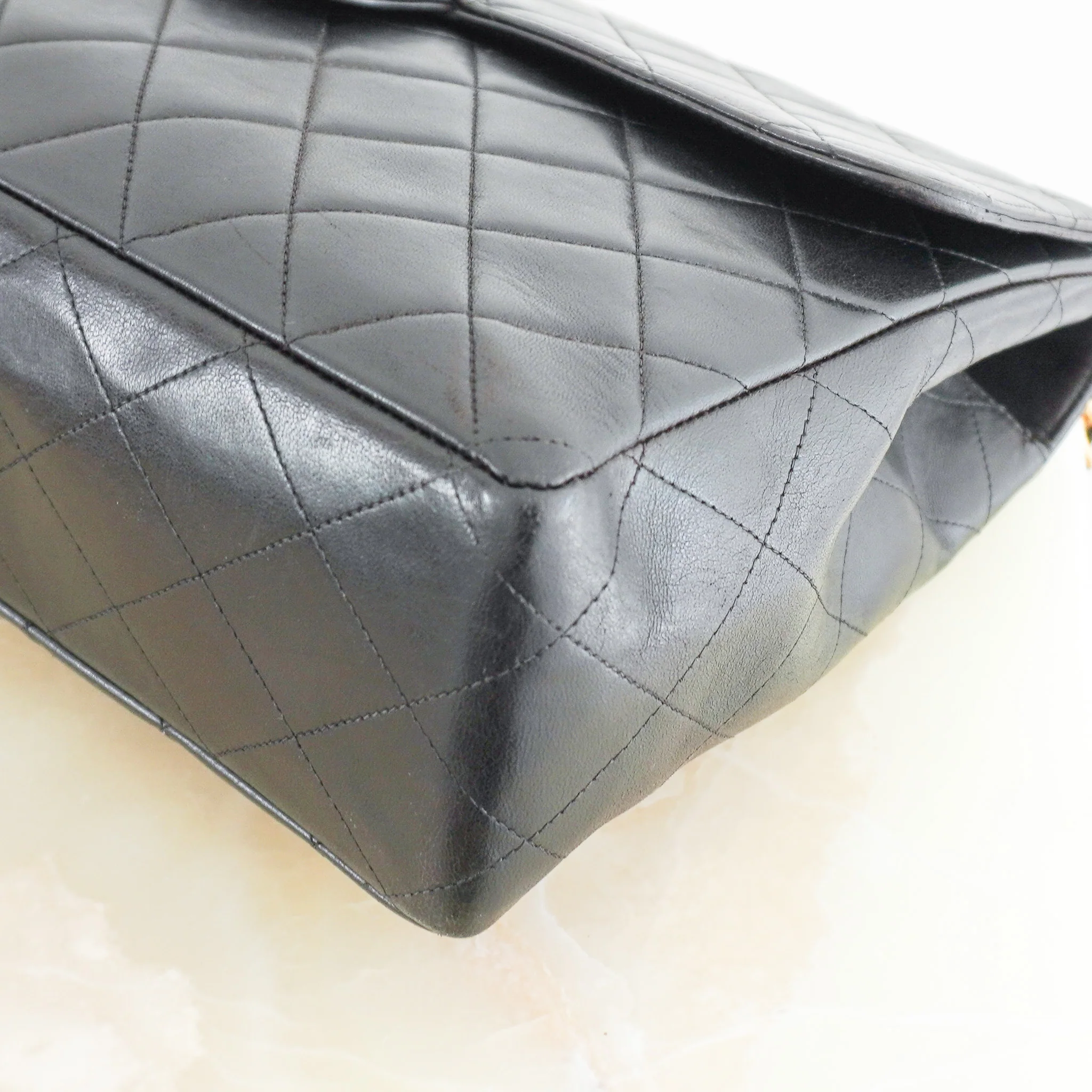 Chanel Timeless Large Flap Bag in Black RRP £9090 | Authentic Preloved - Image 13