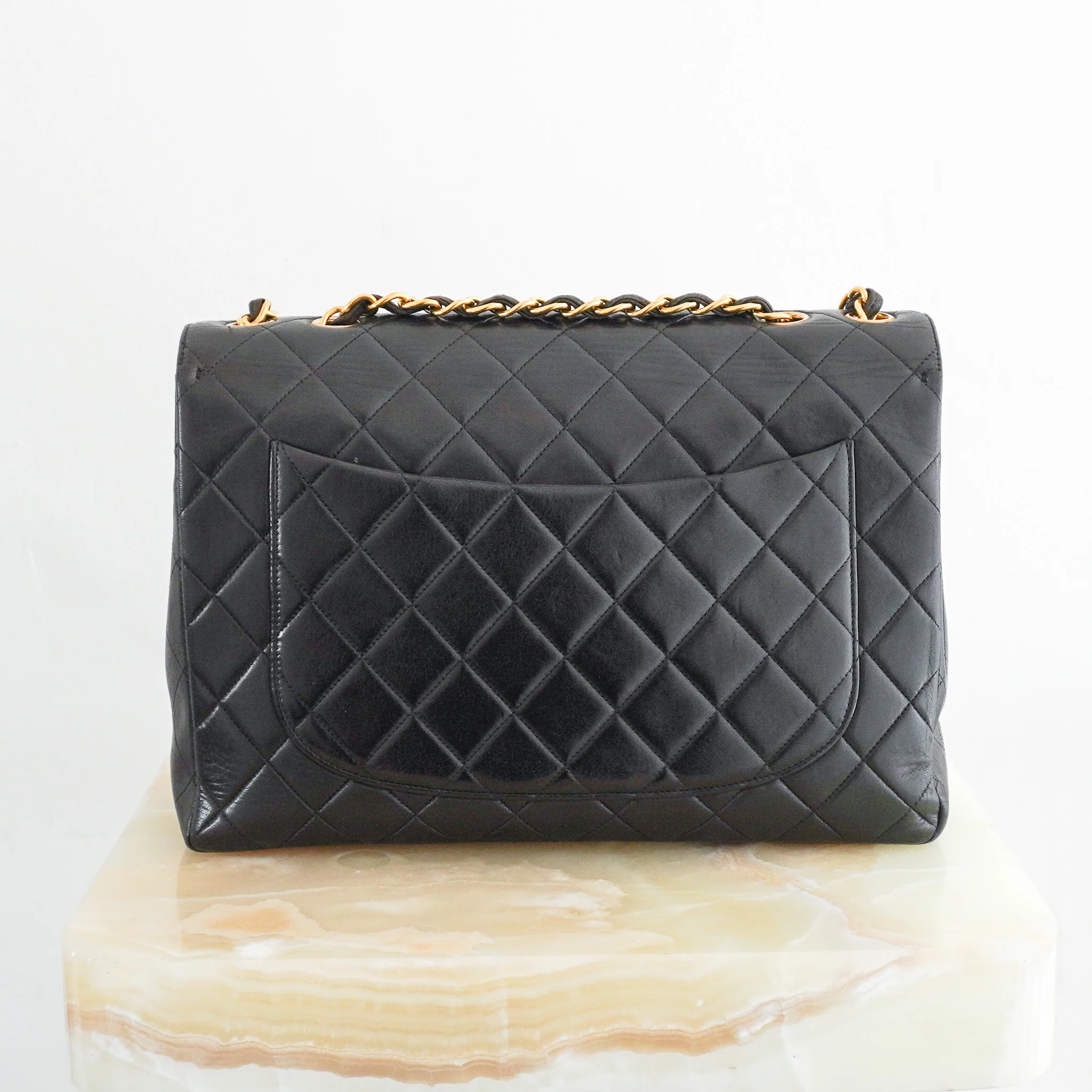 Chanel Timeless Large Flap Bag in Black RRP £9090 | Authentic Preloved - Image 3