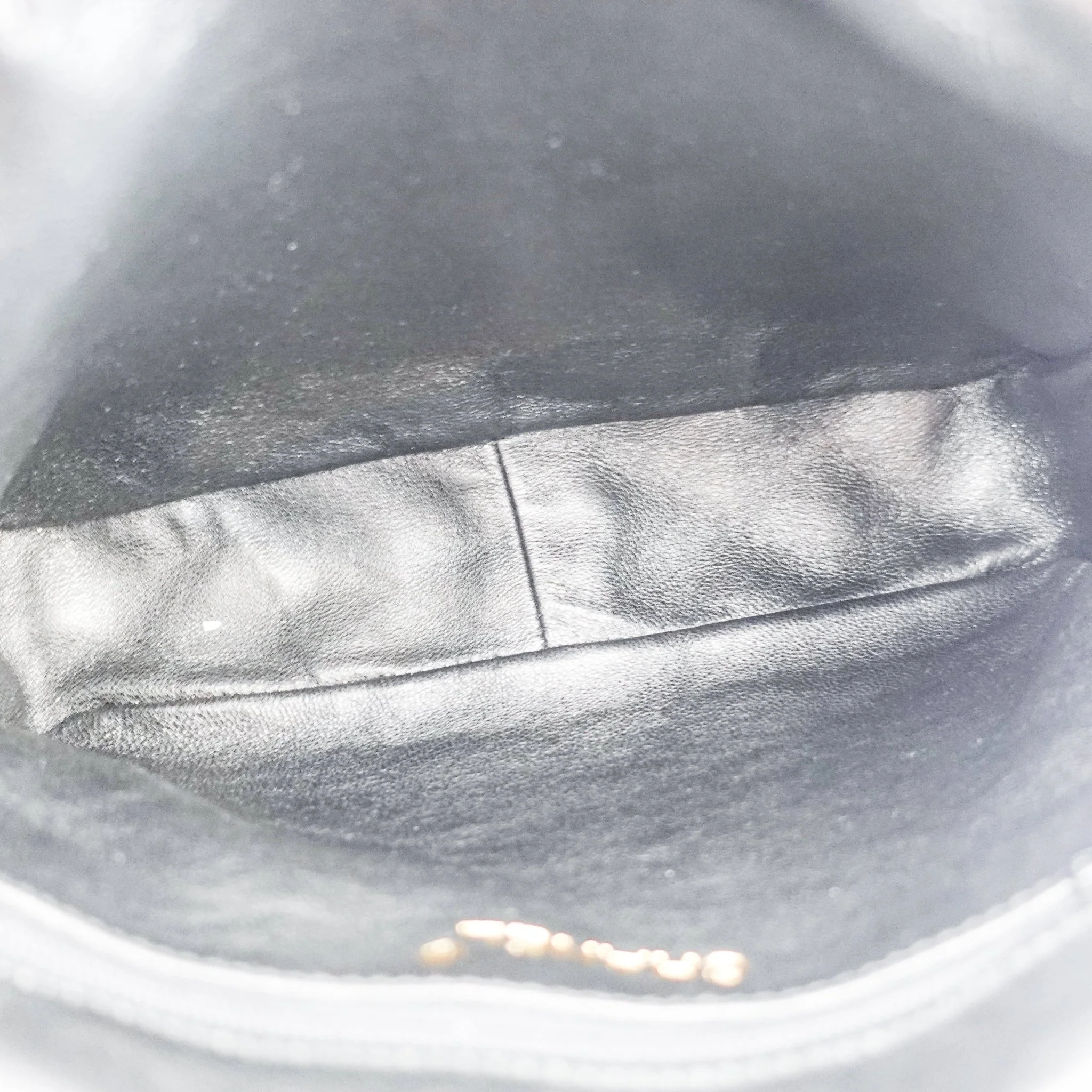 Chanel Karl Lagerfeld era Black Lambskin Camera Bag RRP £5,000 | Authentic Preloved - Image 13