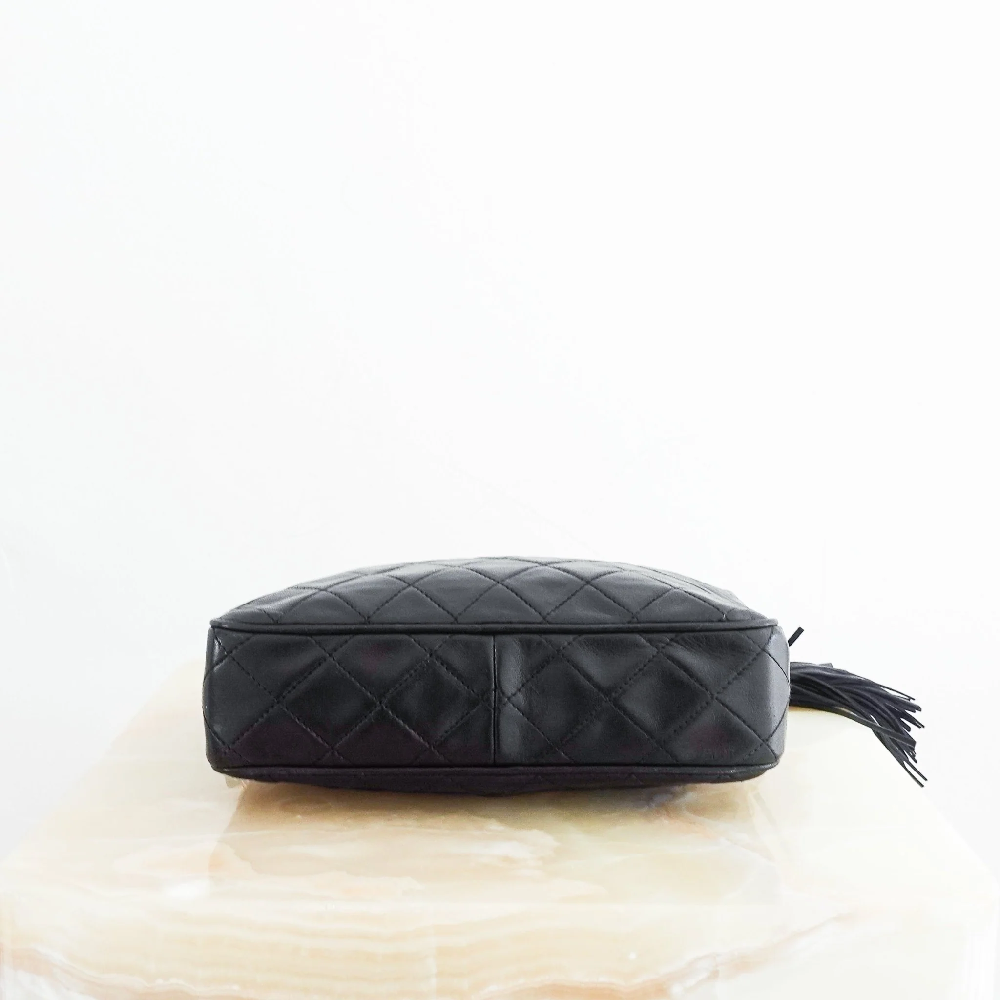 Chanel Karl Lagerfeld era Black Lambskin Camera Bag RRP £5,000 | Authentic Preloved - Image 8