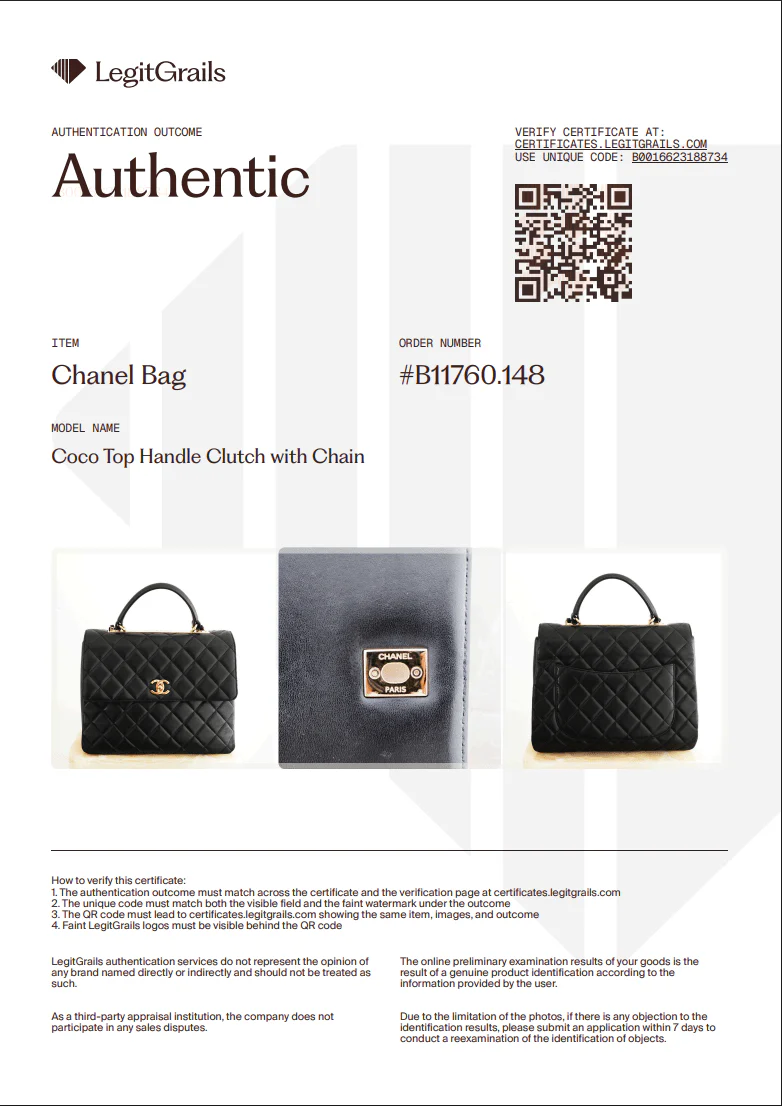 Chanel Trendy Large Lambskin Quilted Flap Bag with Top Handle | Authentic Preloved - Image 13